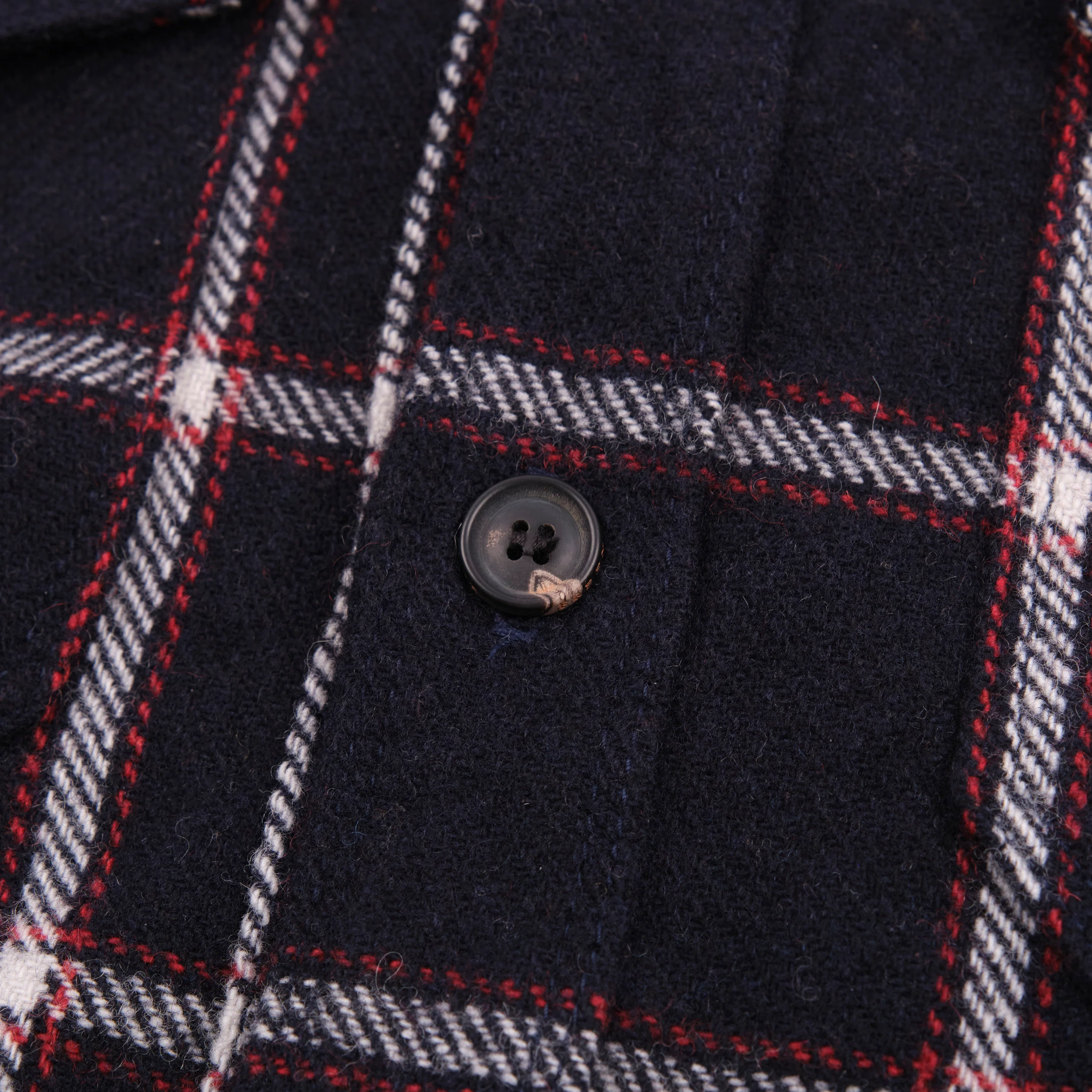 Kamas Navy Wool Plaid - Image 7
