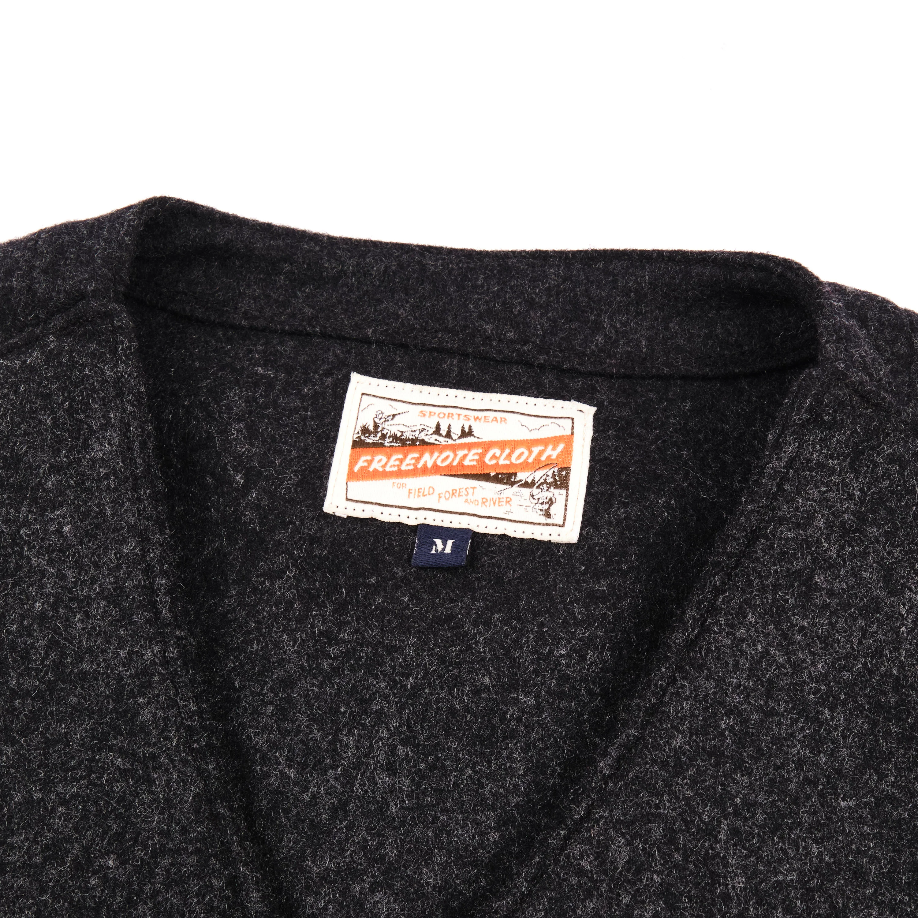 Keynot Black Wool Hunting Vest - Image 3