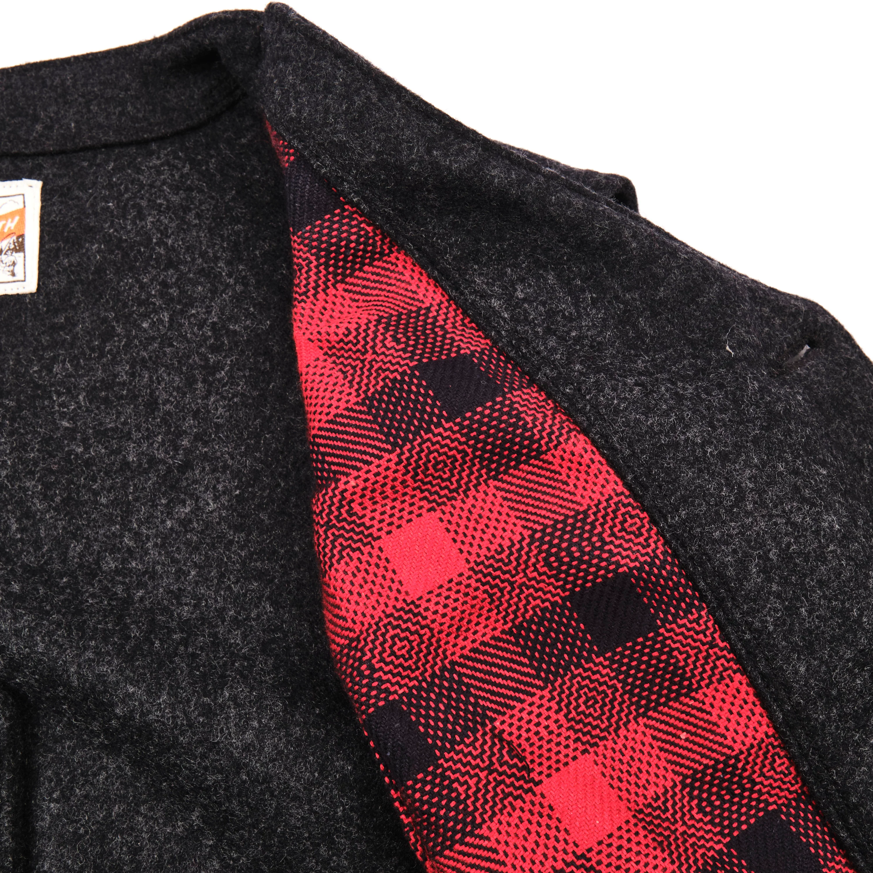 Keynot Black Wool Hunting Vest - Image 9