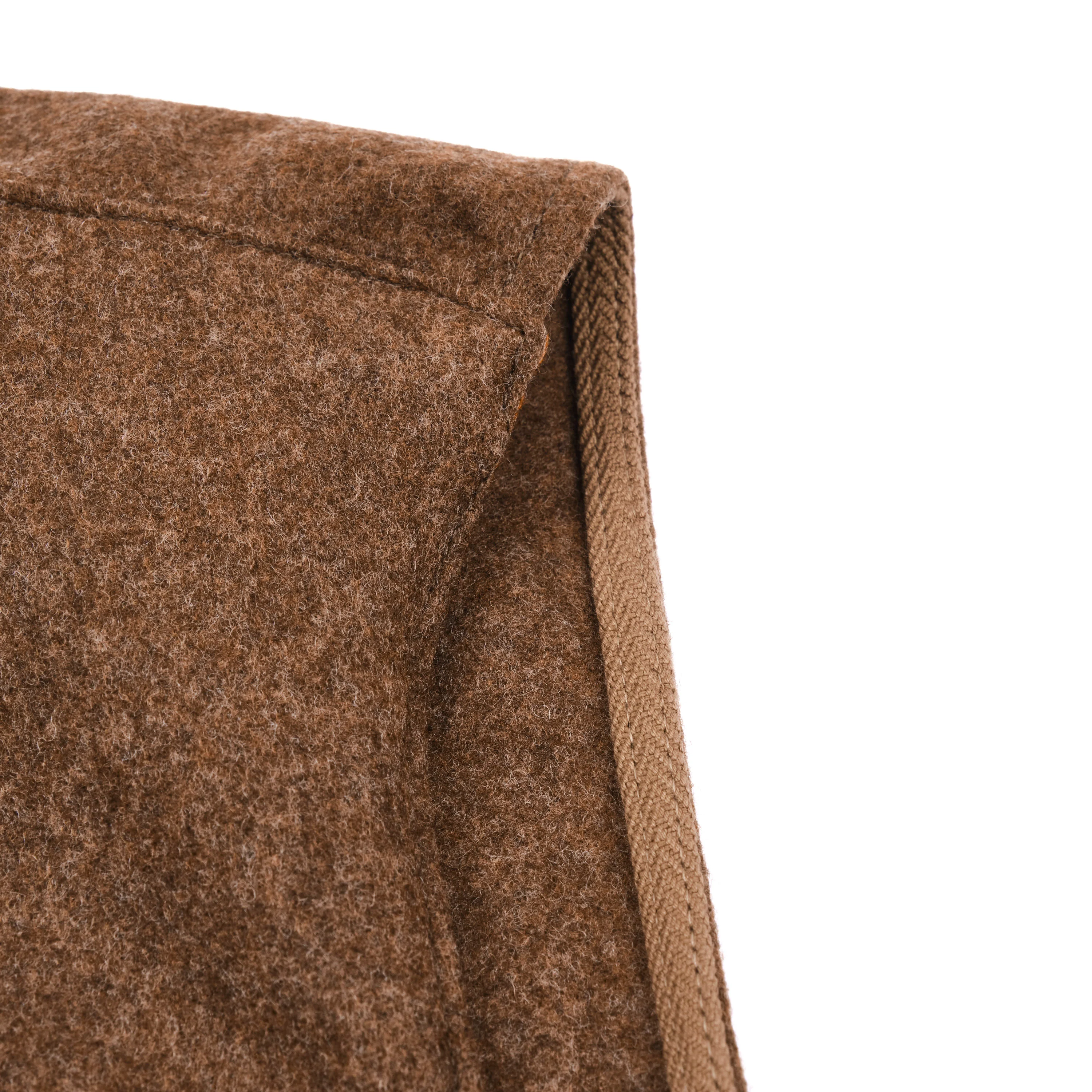 Keynot Brown Wool Hunting Vest - Image 8