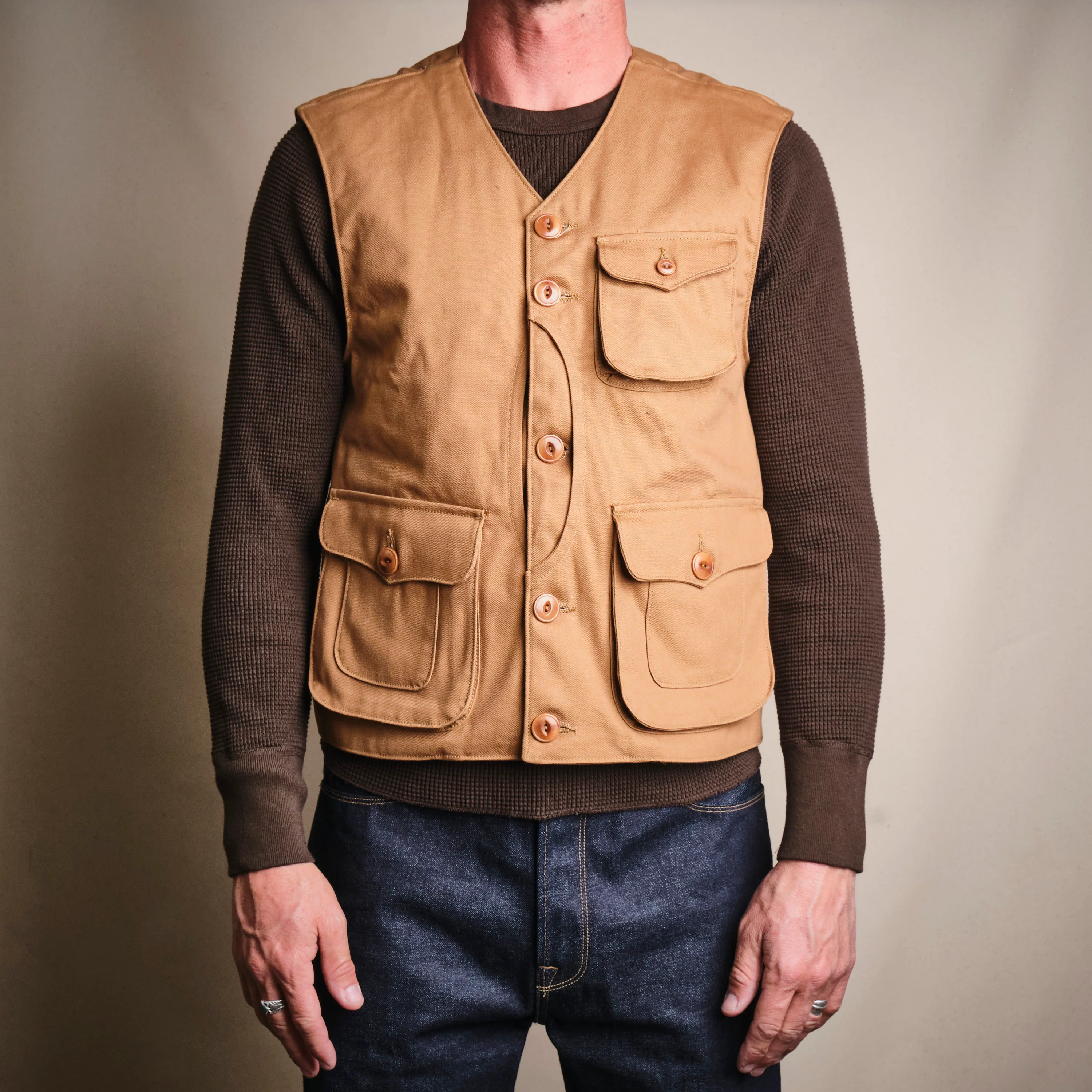 Keynot Duck Canvas Hunting Vest - Image 2