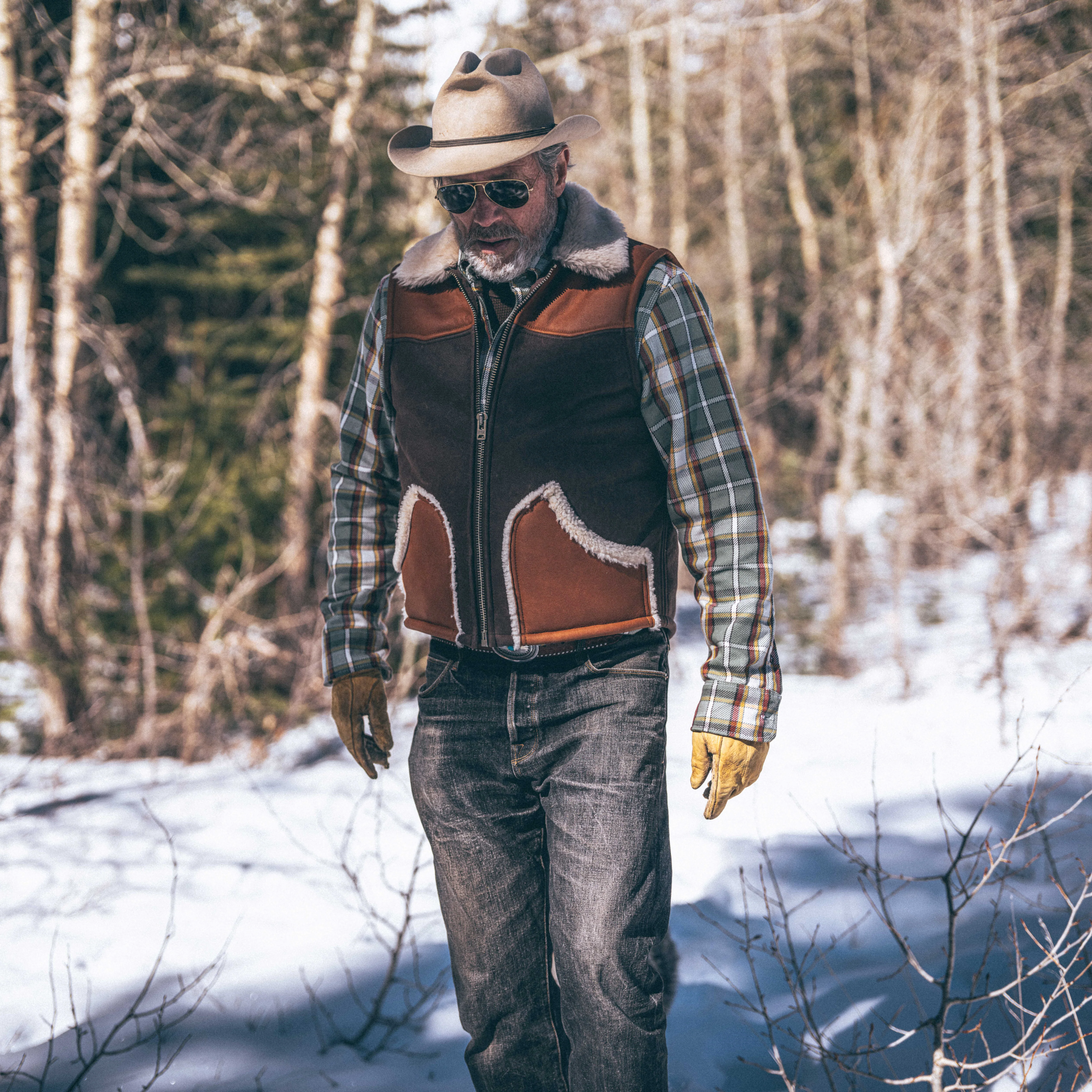Kirthwood Vest Shearling Combo - Image 3