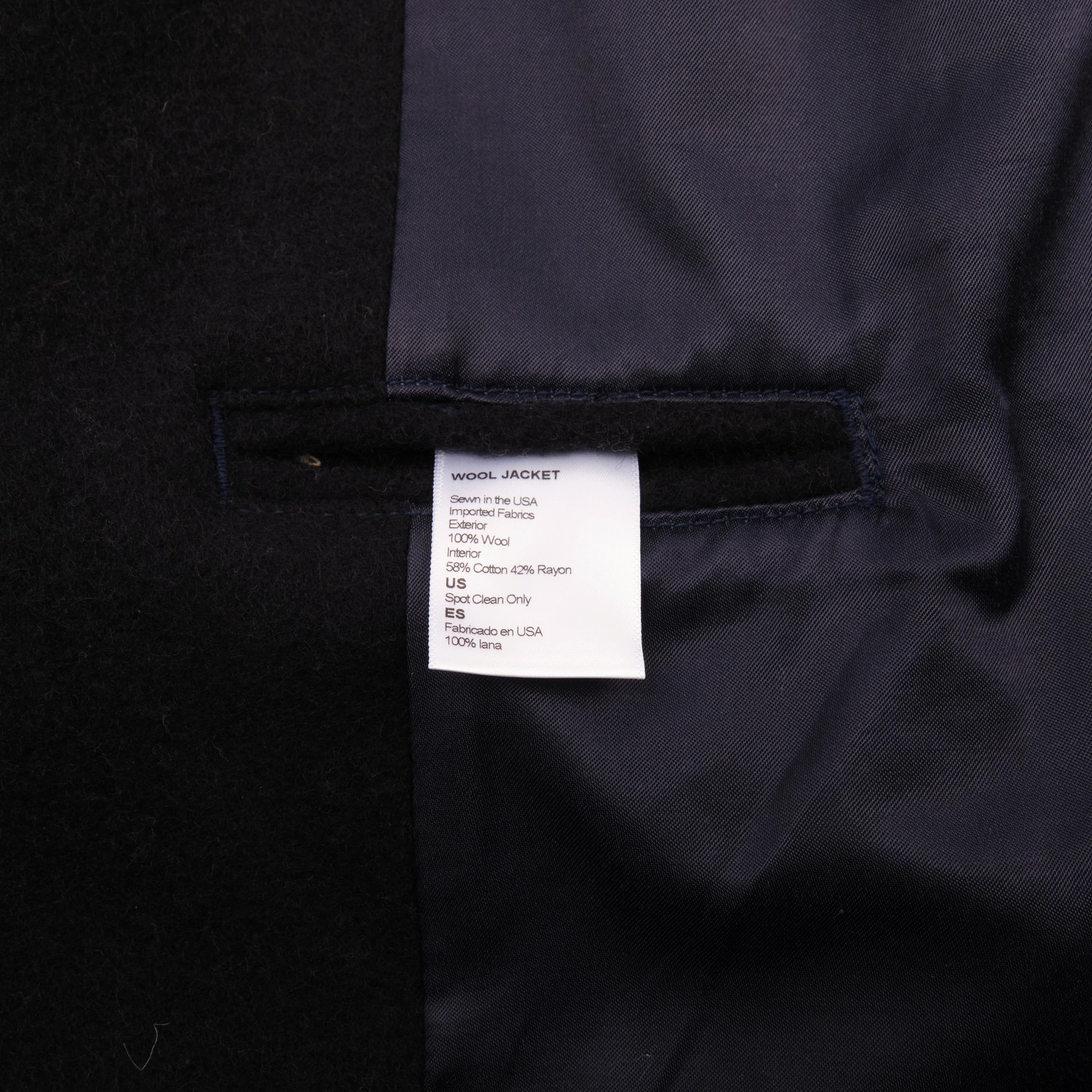 Larson Peacoat Midnight Navy - Image 8