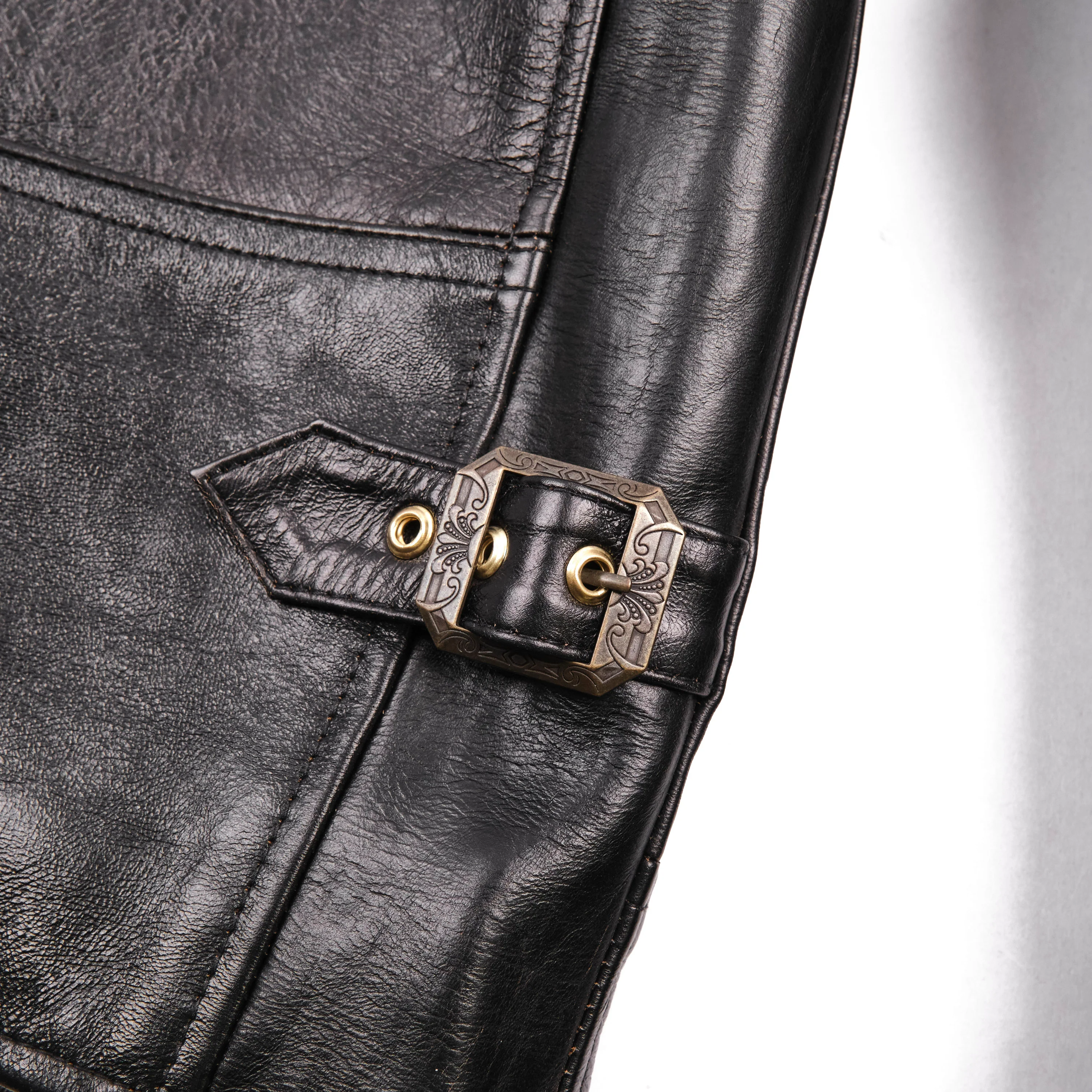 Locklin Black Horsehide - Image 7