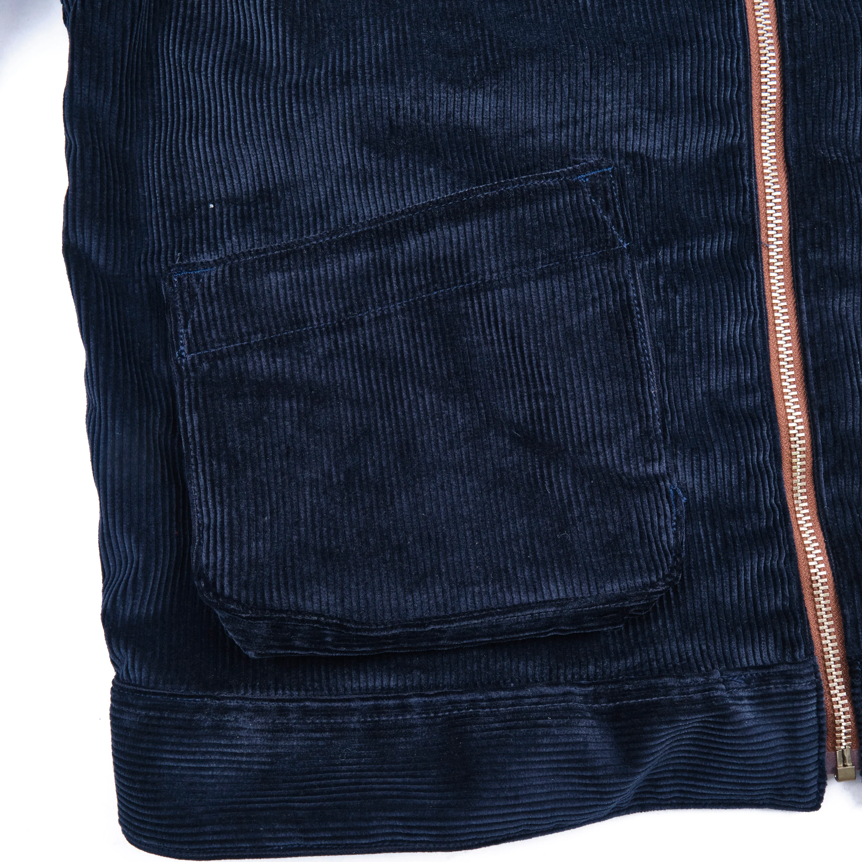 Meeks Jacket Navy Corduroy - Image 4