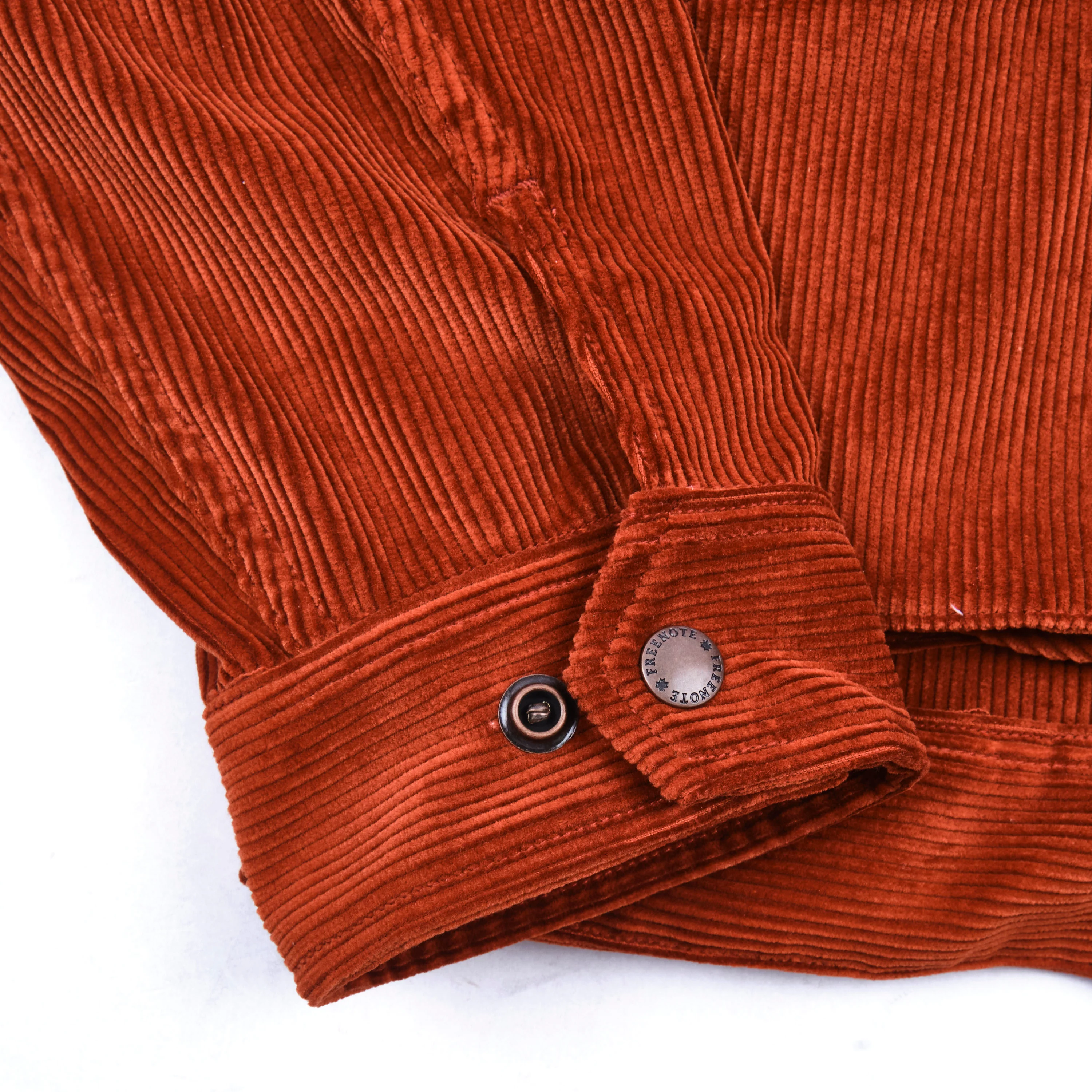 Meeks Jacket Terracotta Corduroy - Image 10