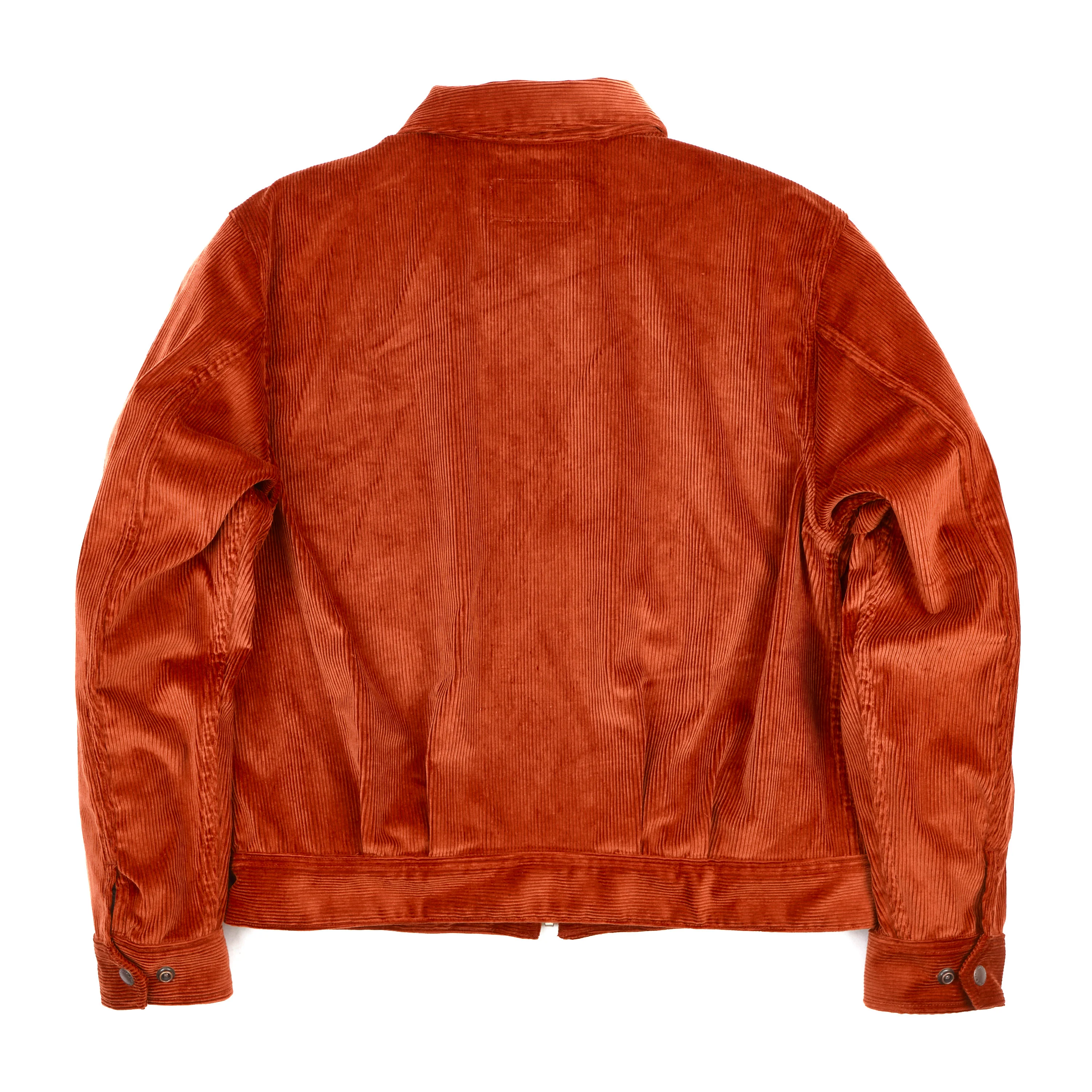 Meeks Jacket Terracotta Corduroy - Image 11