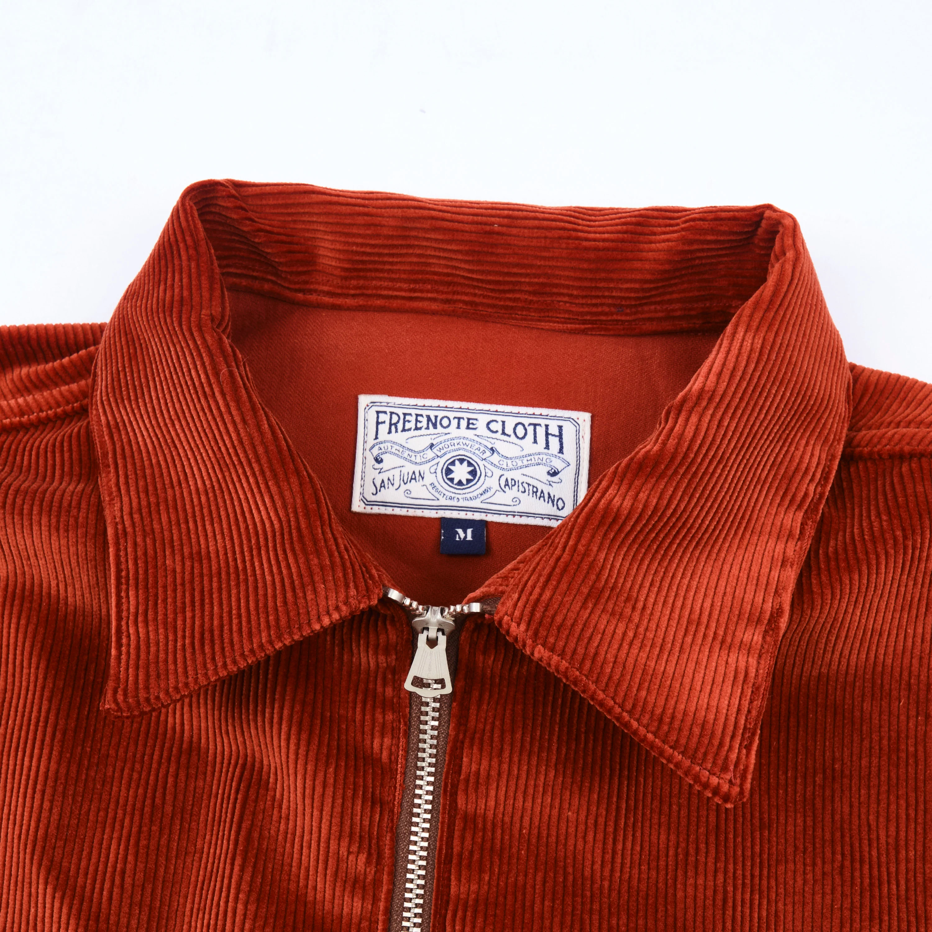 Meeks Jacket Terracotta Corduroy - Image 3