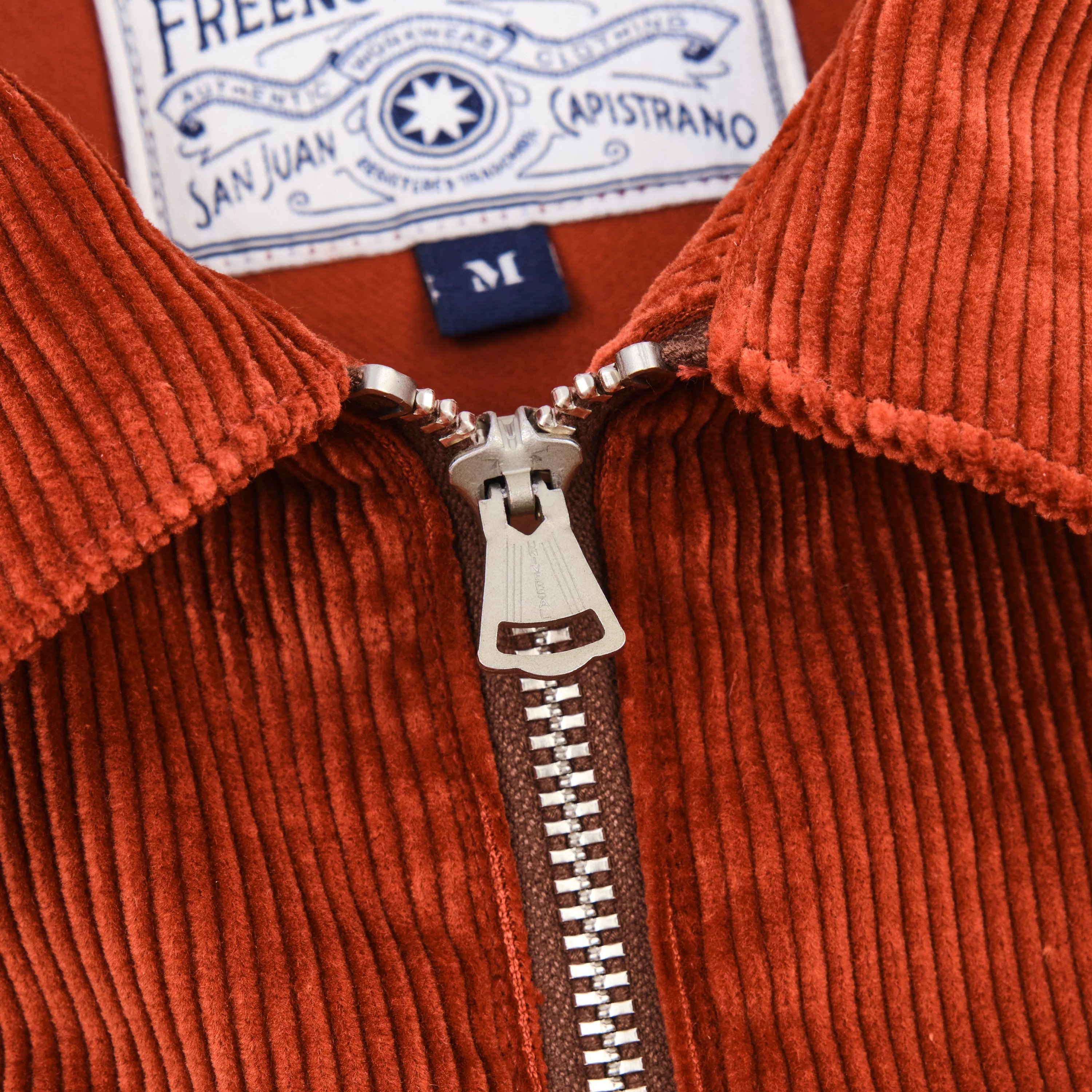 Meeks Jacket Terracotta Corduroy - Image 6