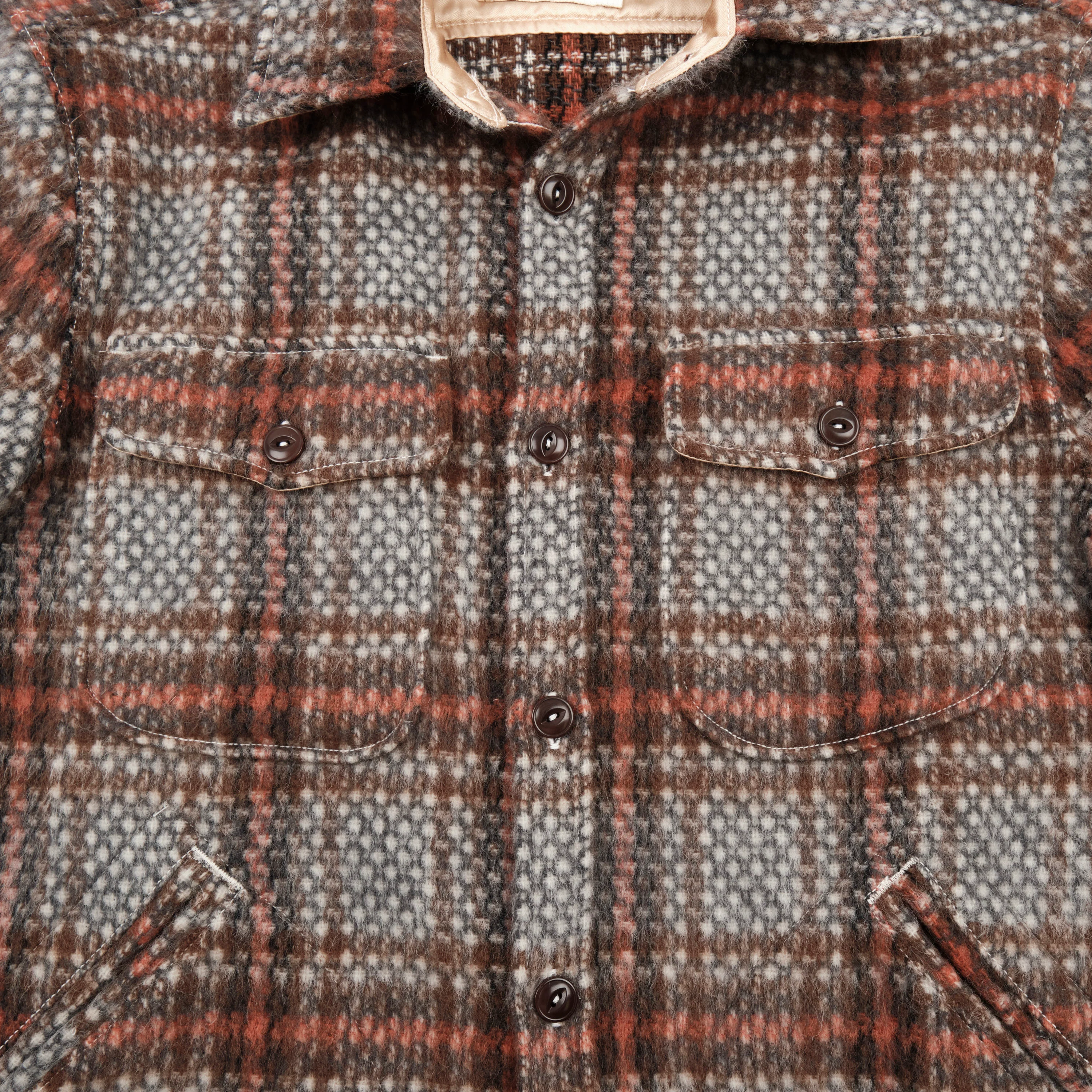 Mendon Hexagon Dobby Wool Plaid - Image 4