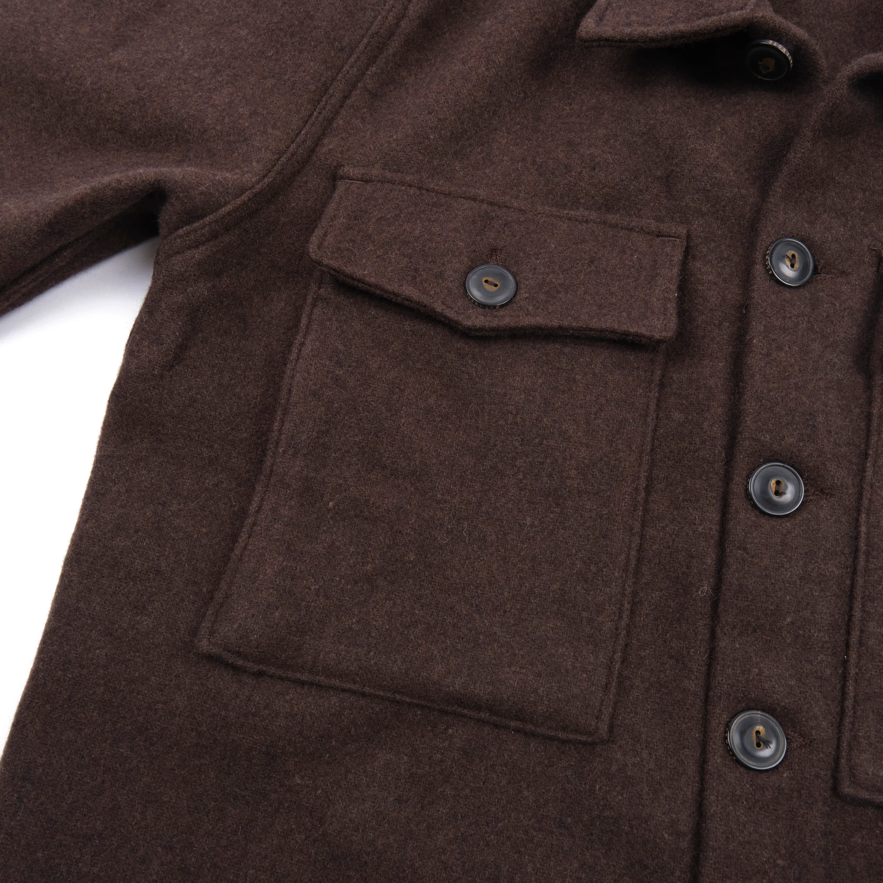 Midway Wool CPO Brown - Image 4