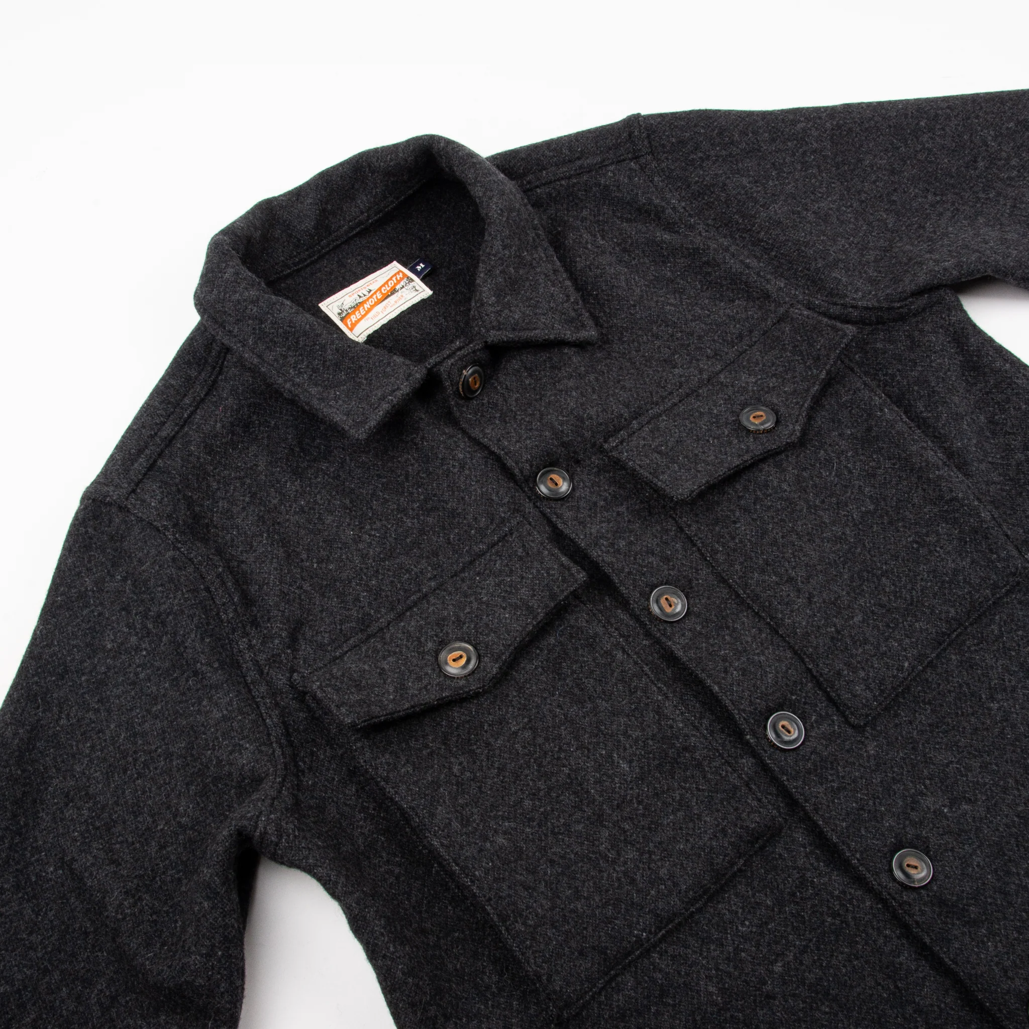 Midway Wool CPO <span> Charcoal </span> - Image 4
