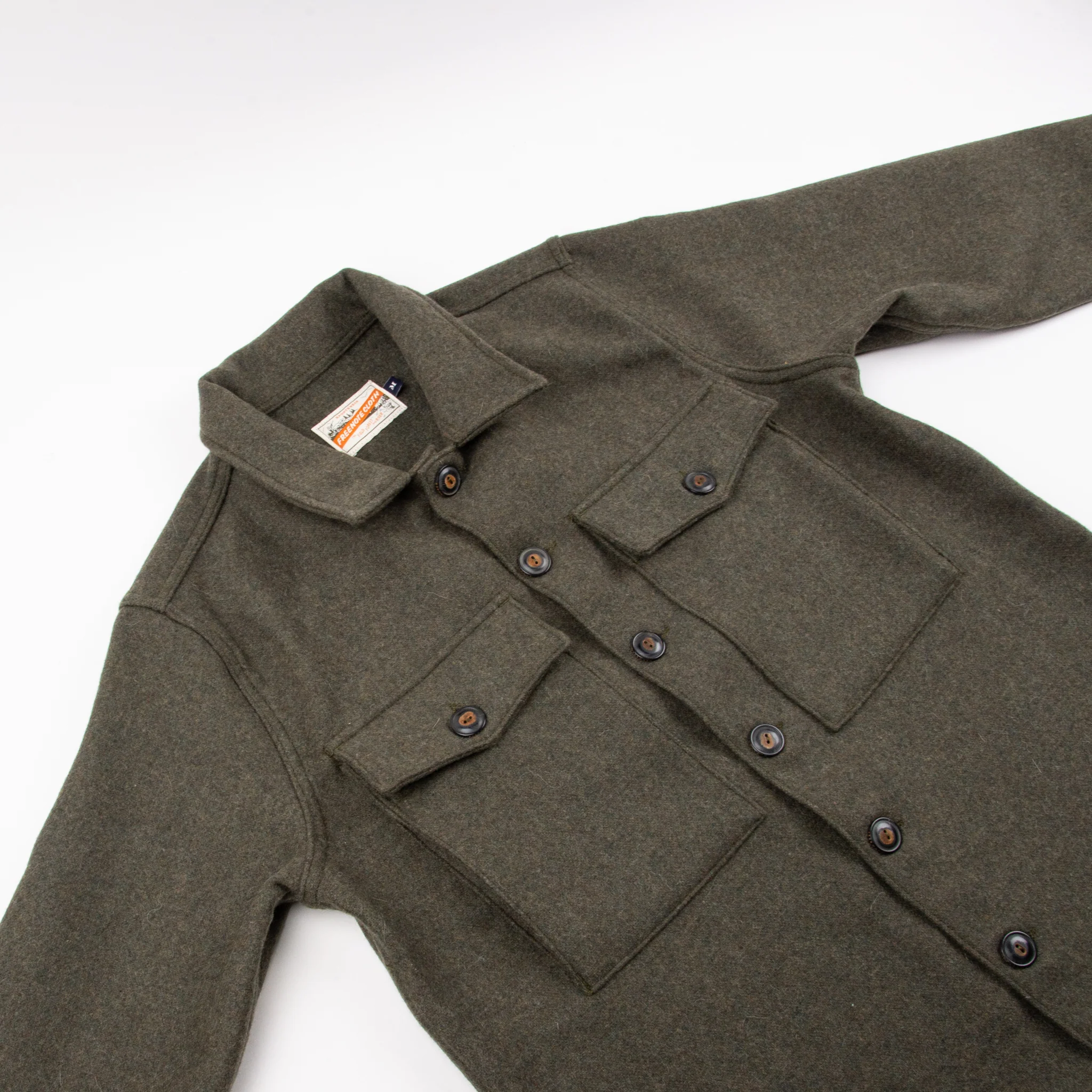 Midway Wool CPO Olive - Image 3