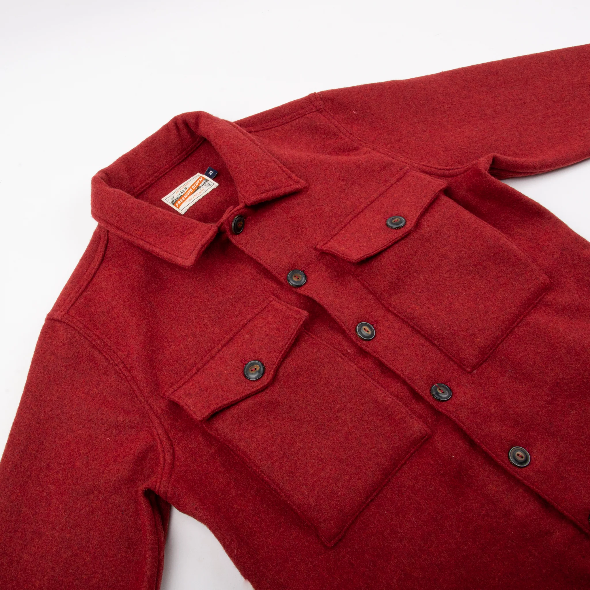 Midway Wool CPO Red - Image 3