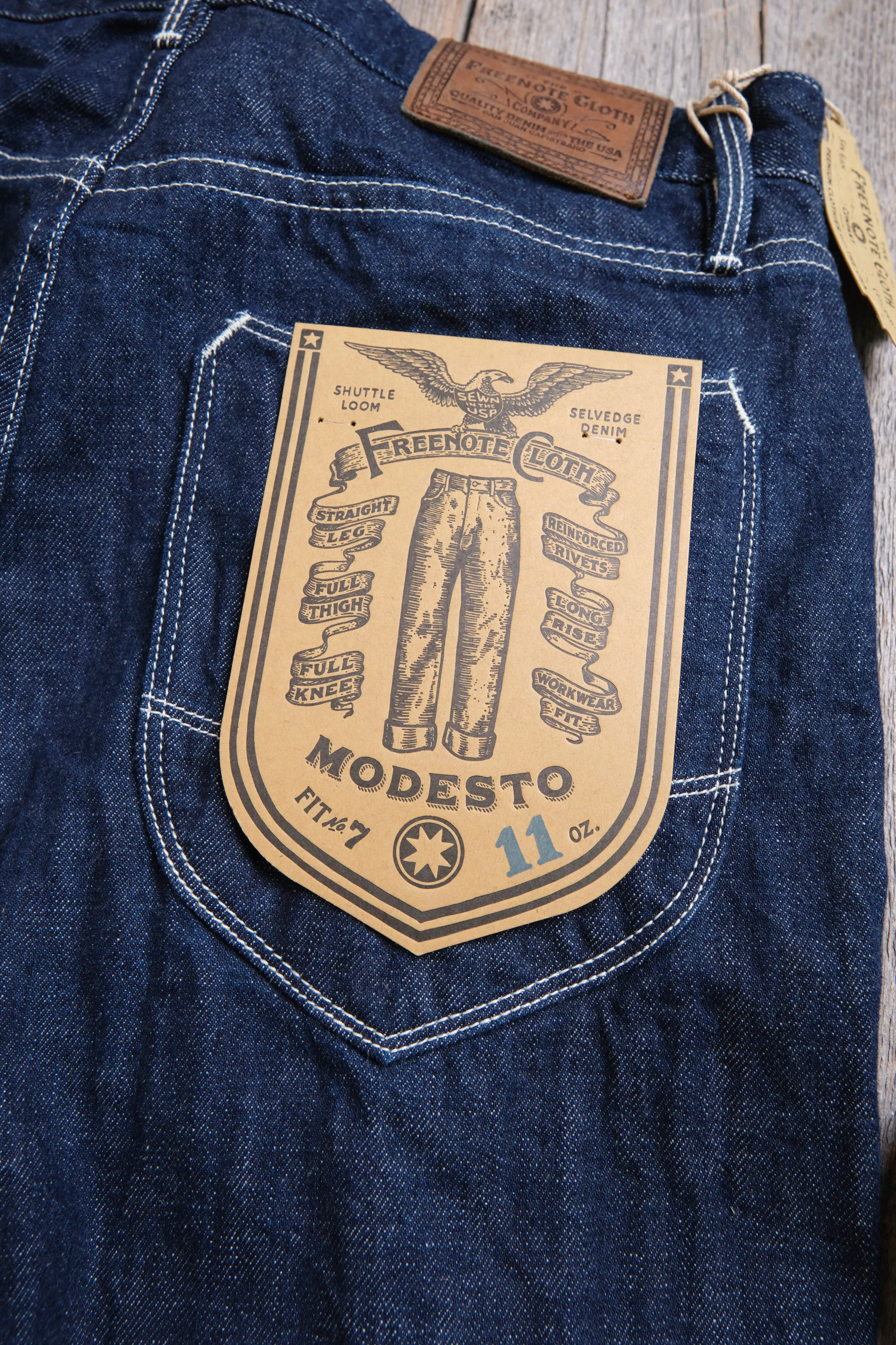 Modesto 11 Ounce Memphis Blue Denim - Image 13