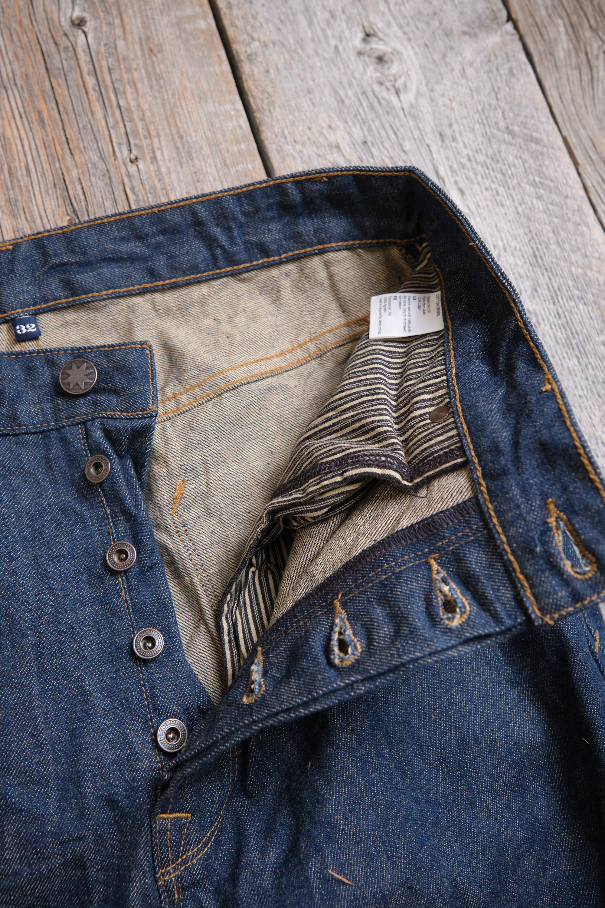Modesto 13 Ounce Natural Rinsed Denim - Image 11