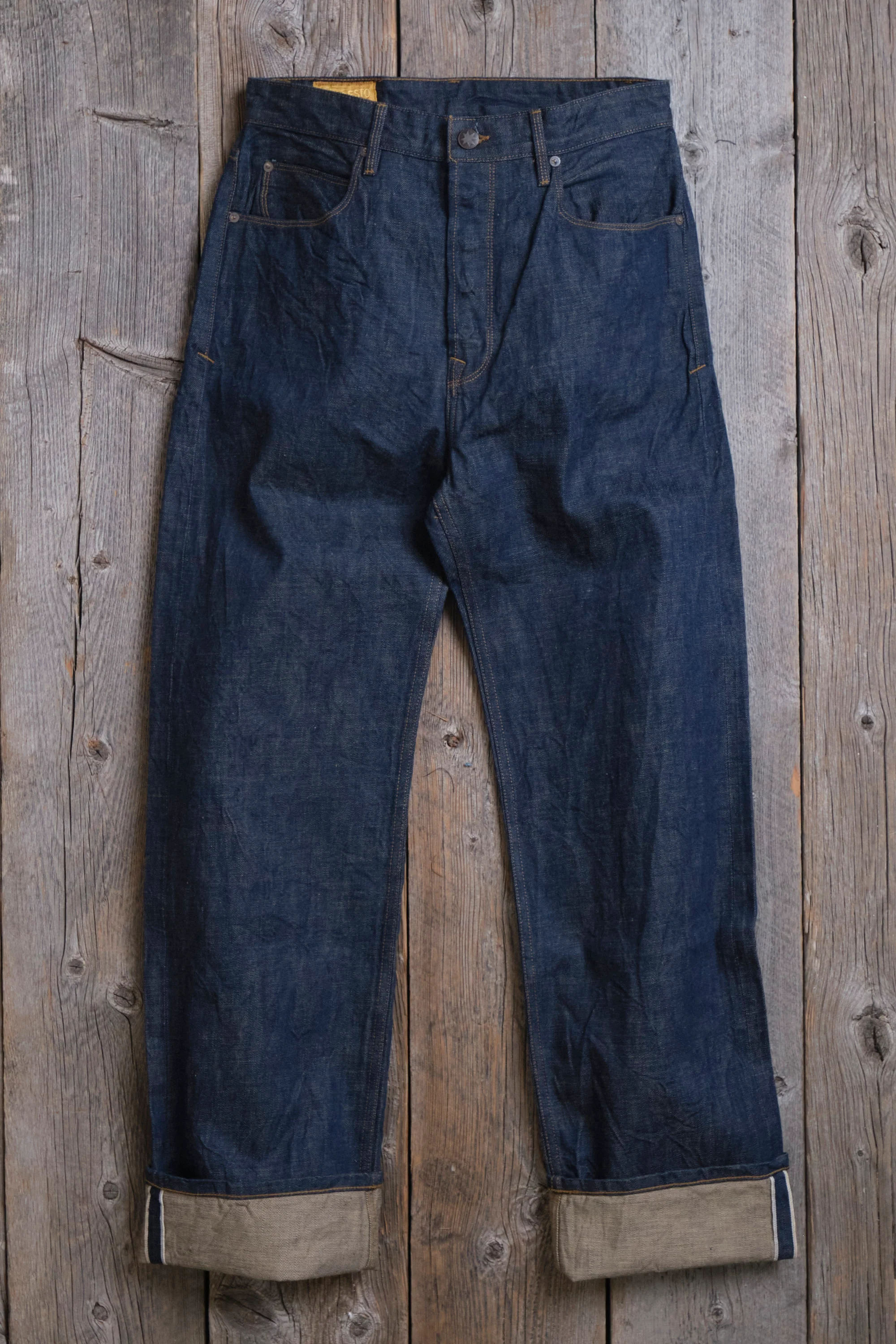 Modesto 13 Ounce Natural Rinsed Denim - Image 6