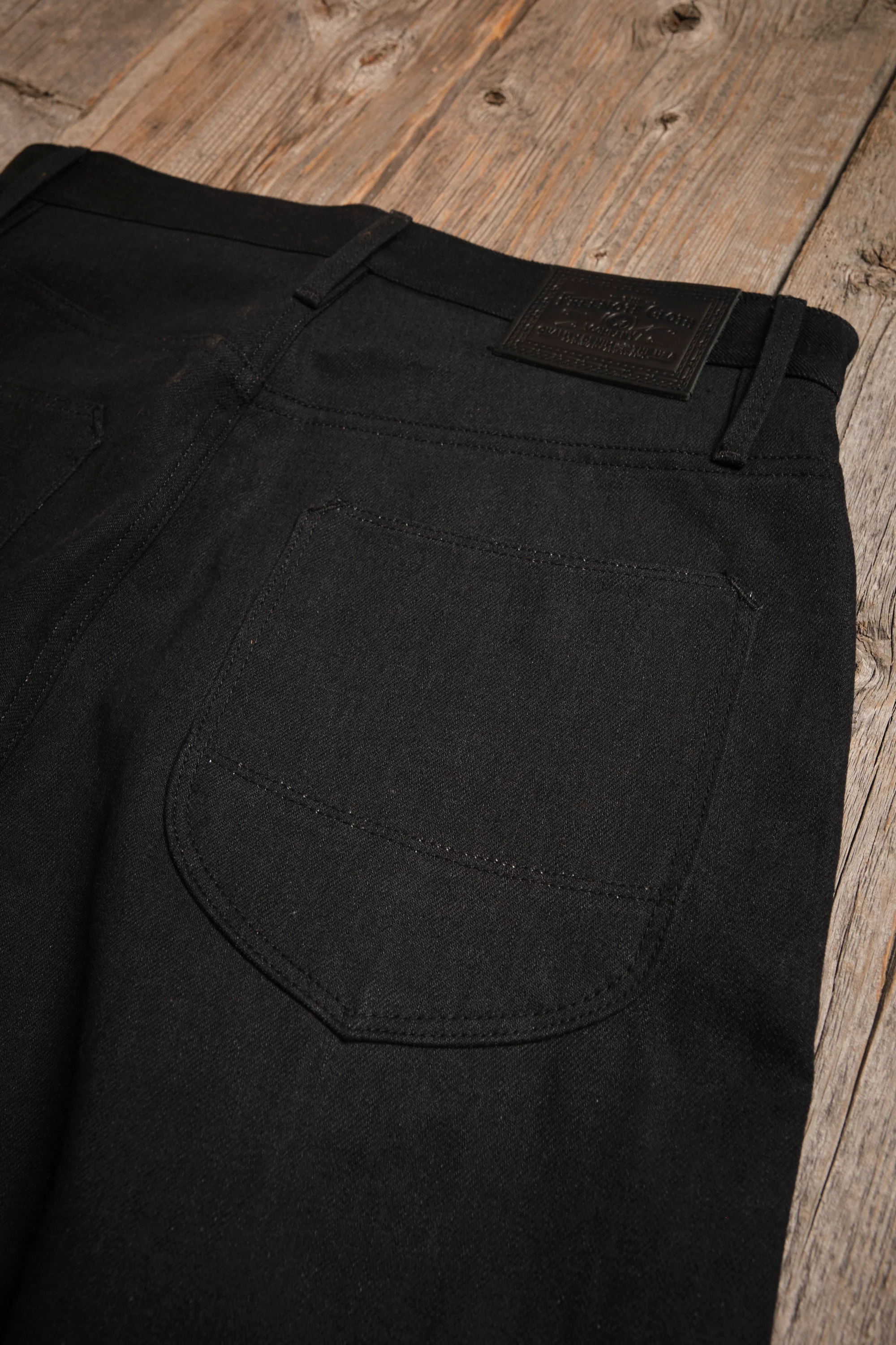 Modesto 14.25 Ounce Black Grey Denim - Image 11