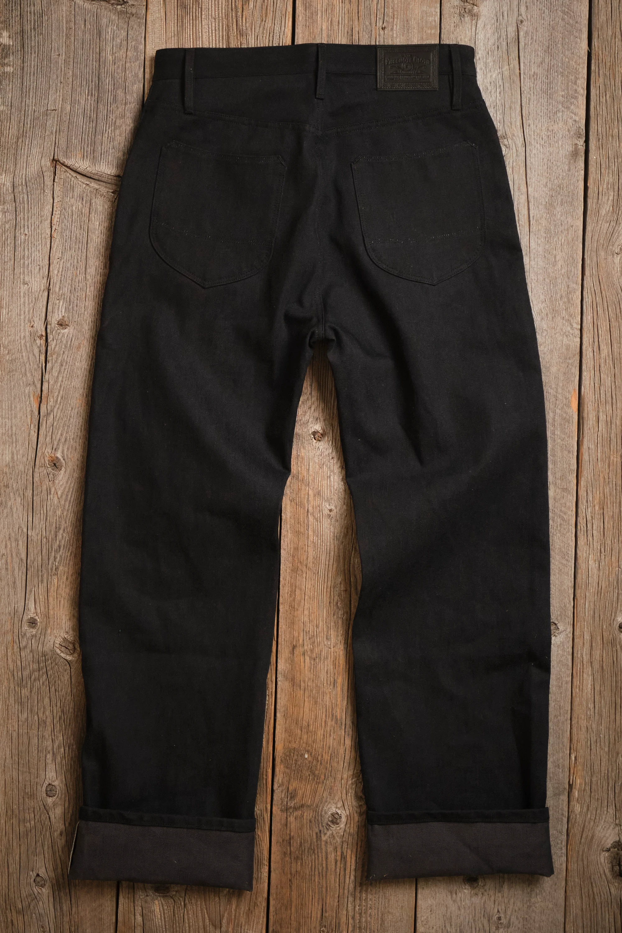 Modesto 14.25 Ounce Black Grey Denim - Image 13