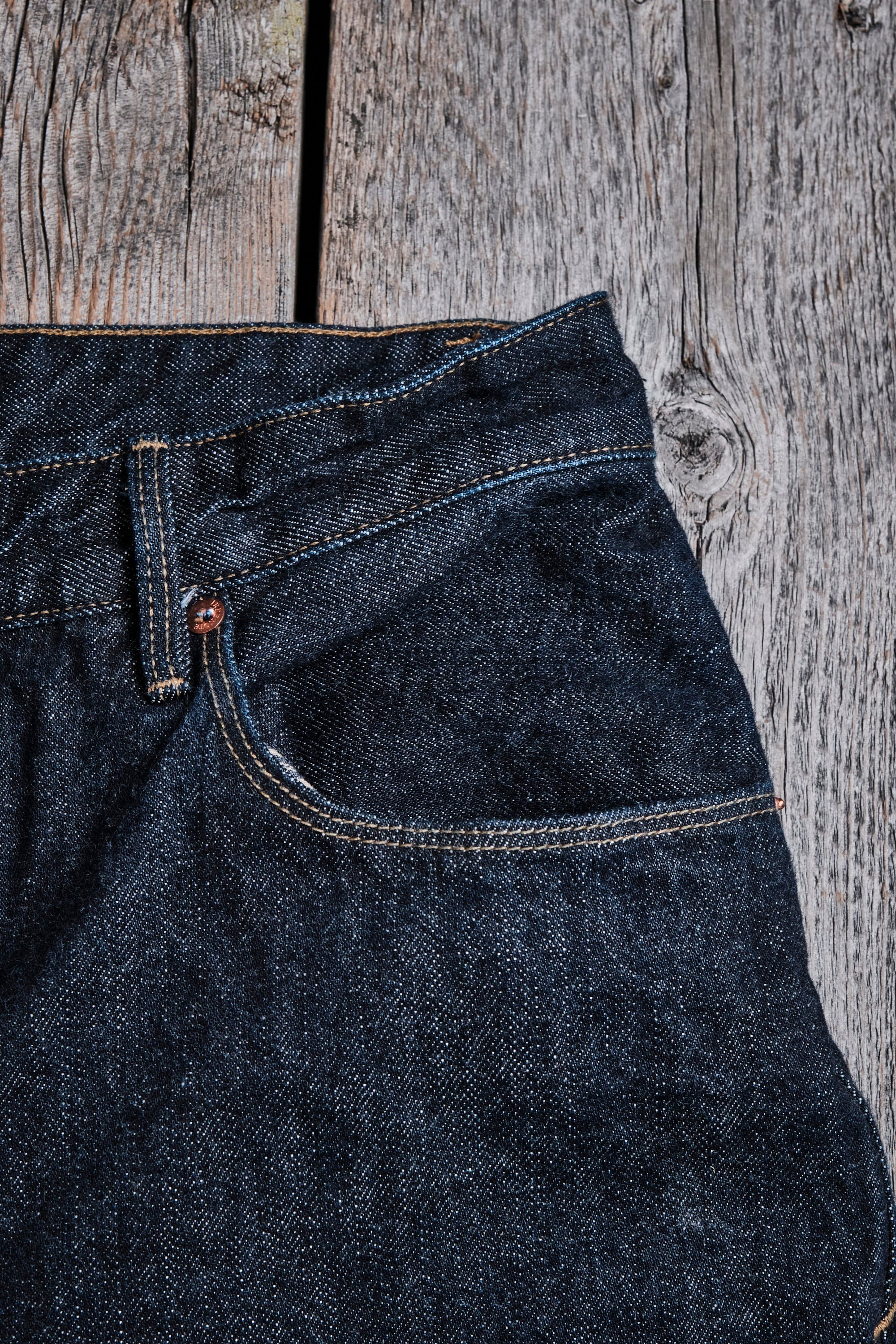 Modesto 14.50 Ounce Indigo Unsanforized Denim - Image 6