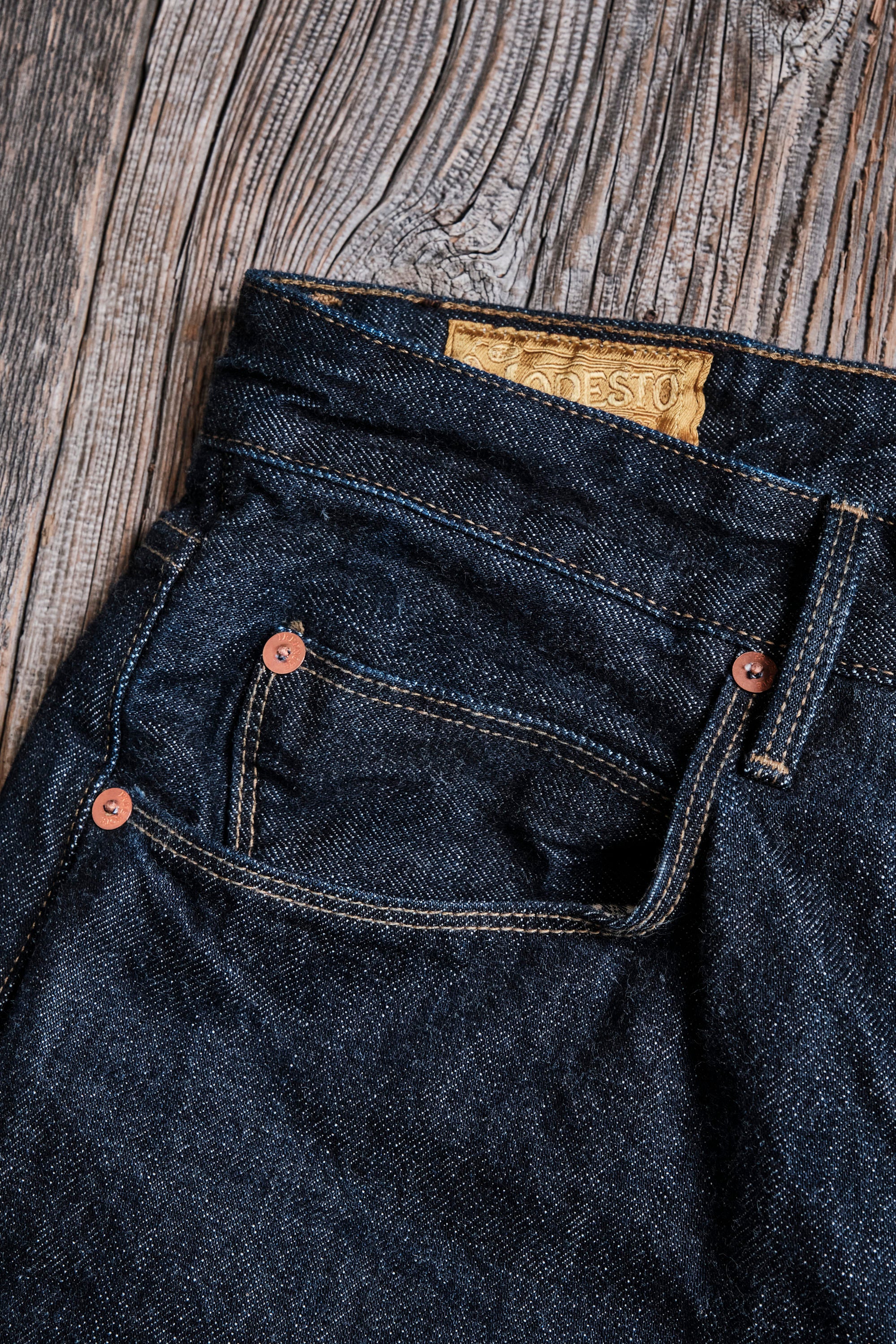 Modesto 14.50 Ounce Indigo Unsanforized Denim - Image 7