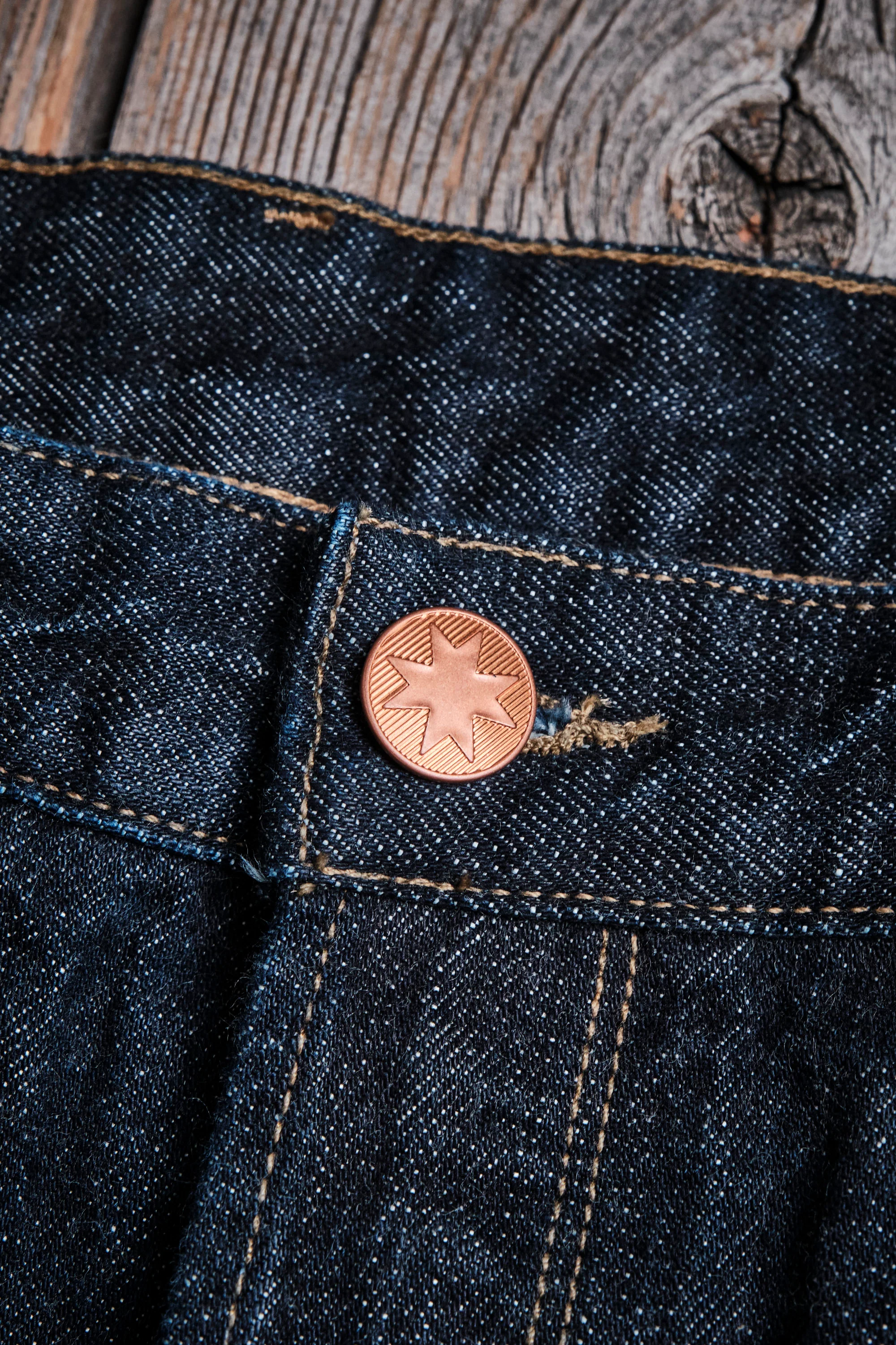 Modesto 14.50 Ounce Indigo Unsanforized Denim - Image 9