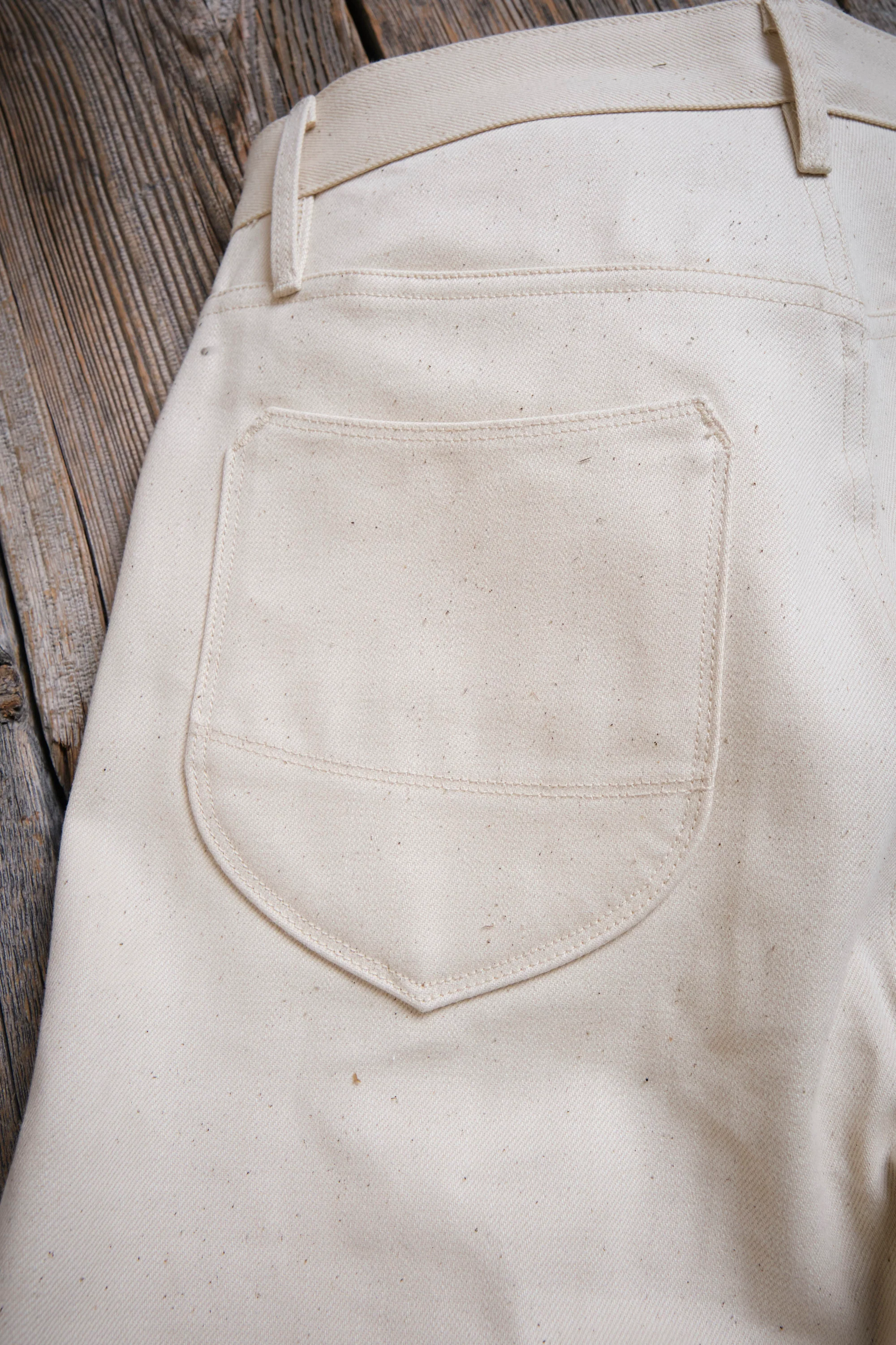Modesto 14 Ounce Ecru Denim - Image 13