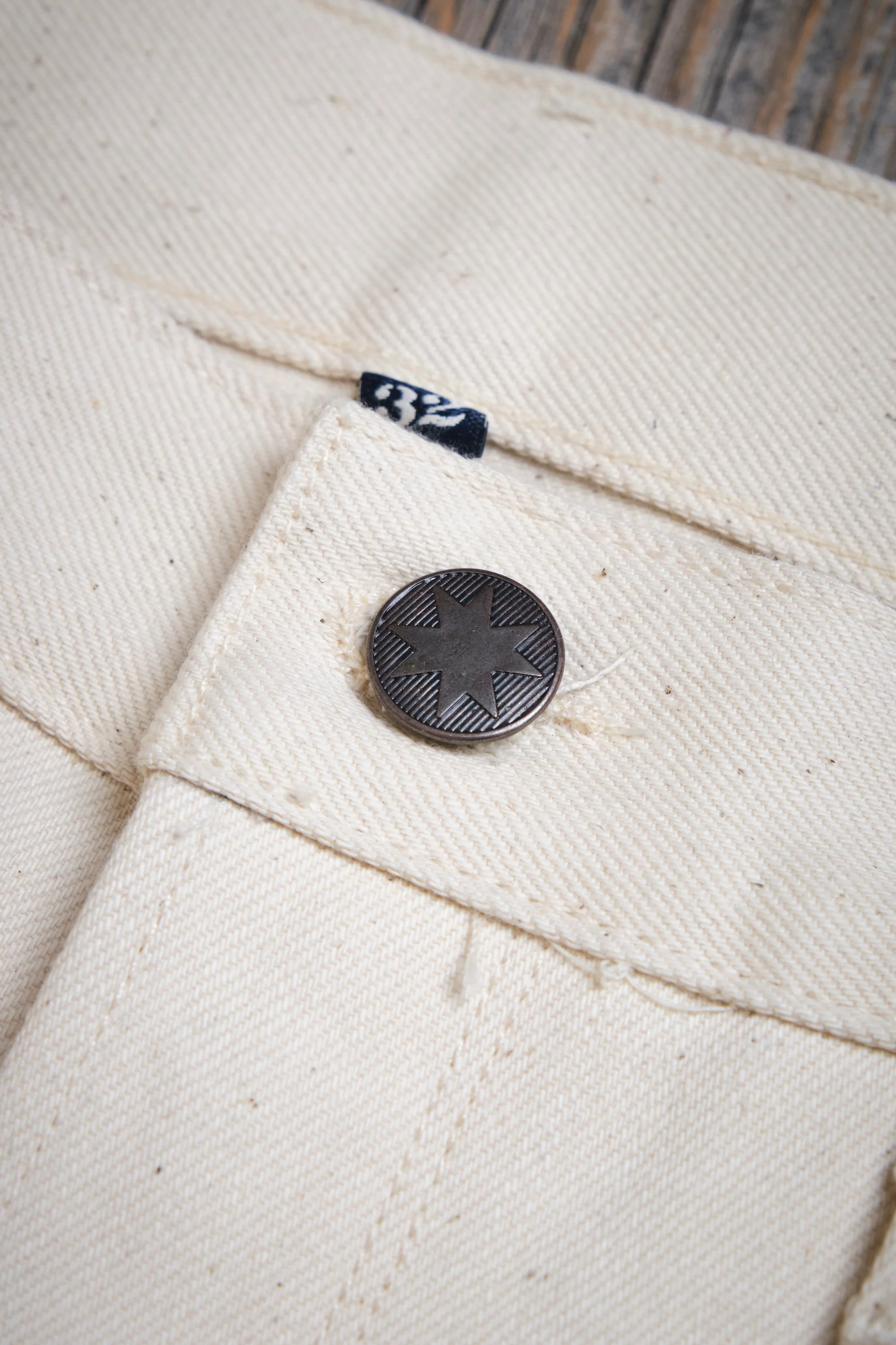 Modesto 14 Ounce Ecru Denim - Image 8