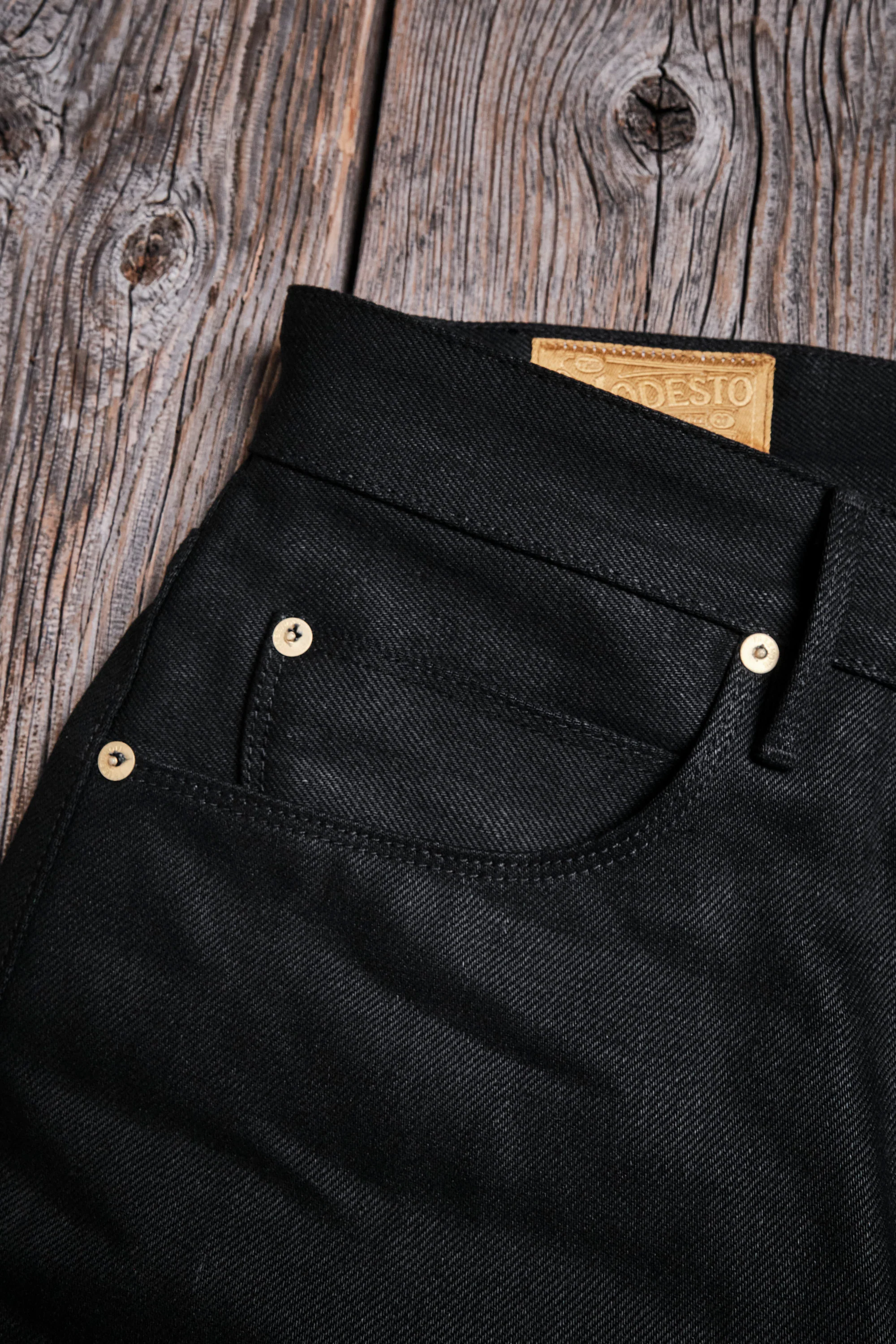 Modesto 15.75 Ounce Black Denim - Image 10
