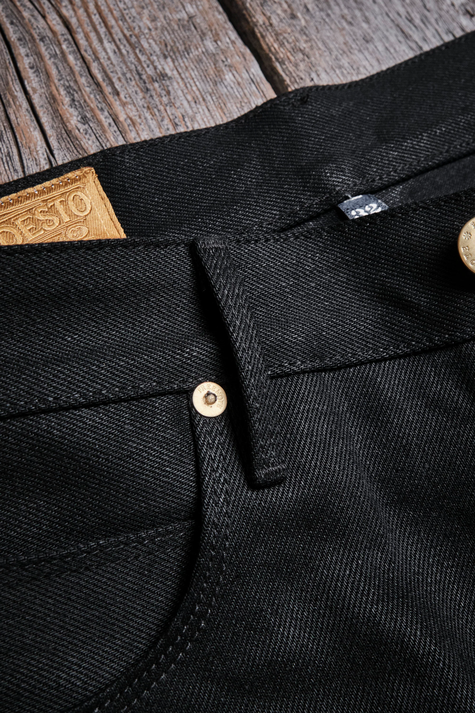 Modesto 15.75 Ounce Black Denim - Image 11