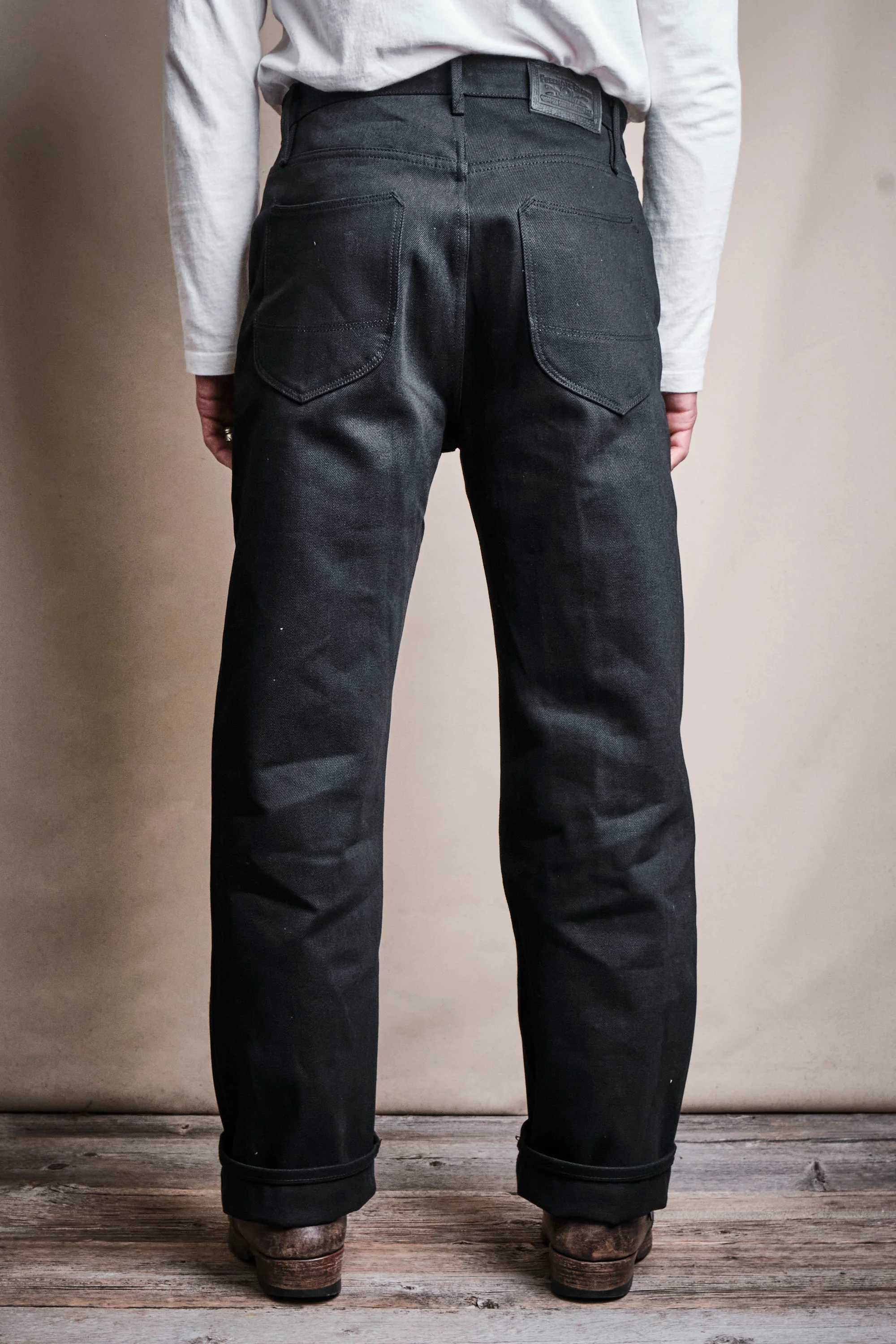Modesto 15.75 Ounce Black Denim - Image 5