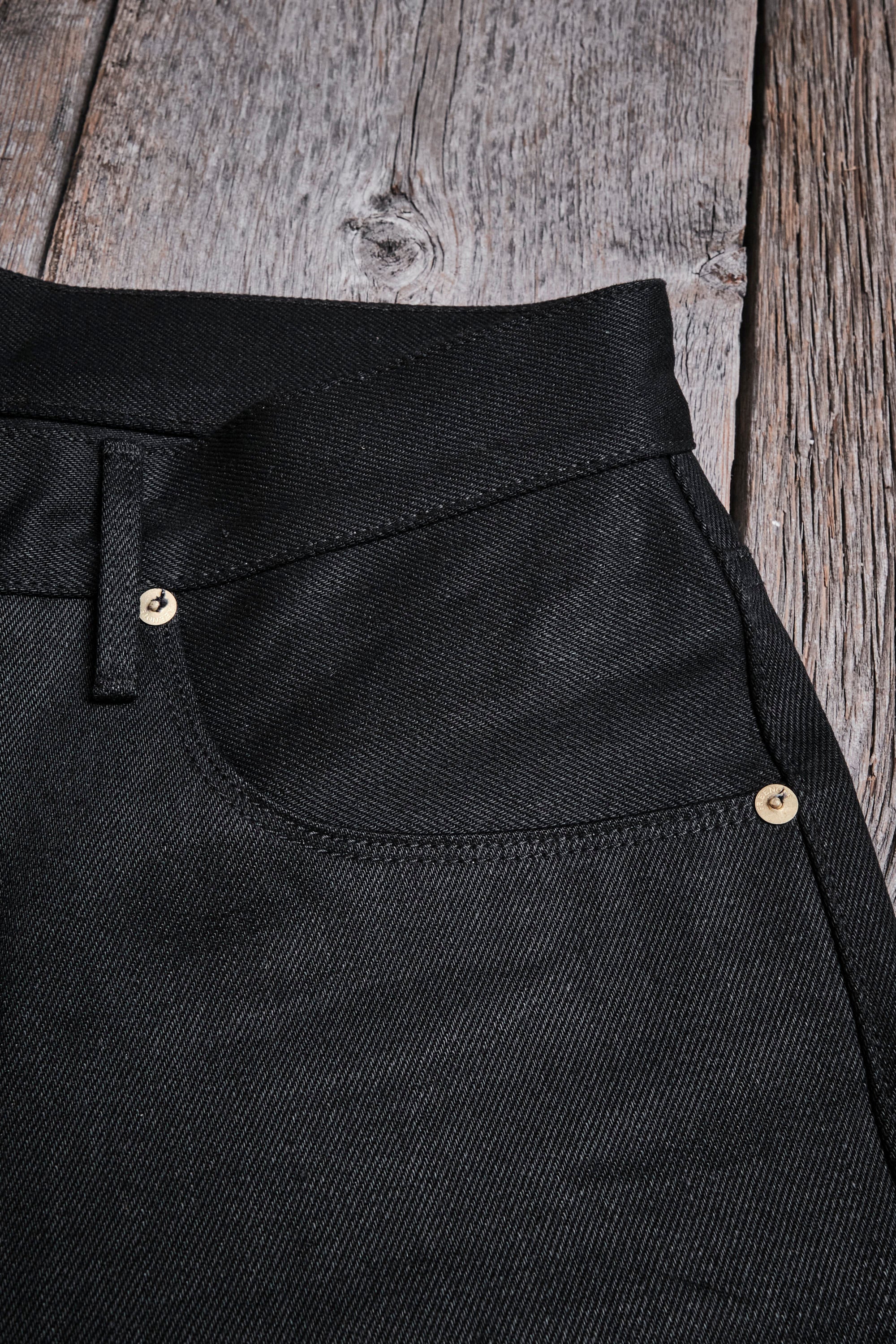 Modesto 15.75 Ounce Black Denim - Image 6