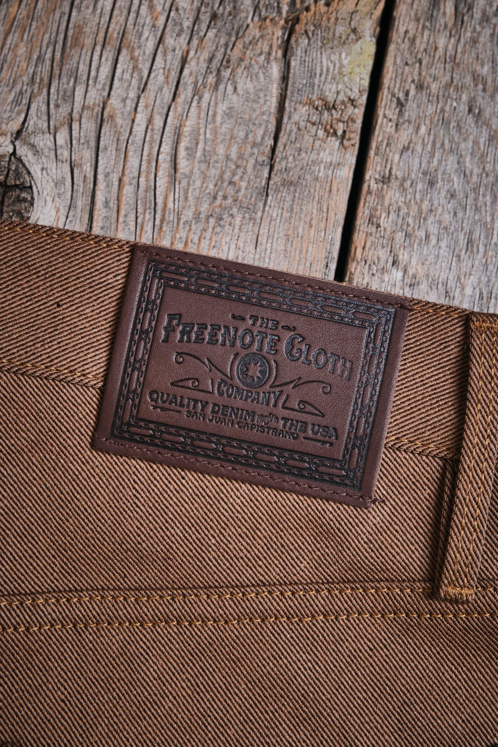 Modesto 15 Ounce Brown Denim - Image 12