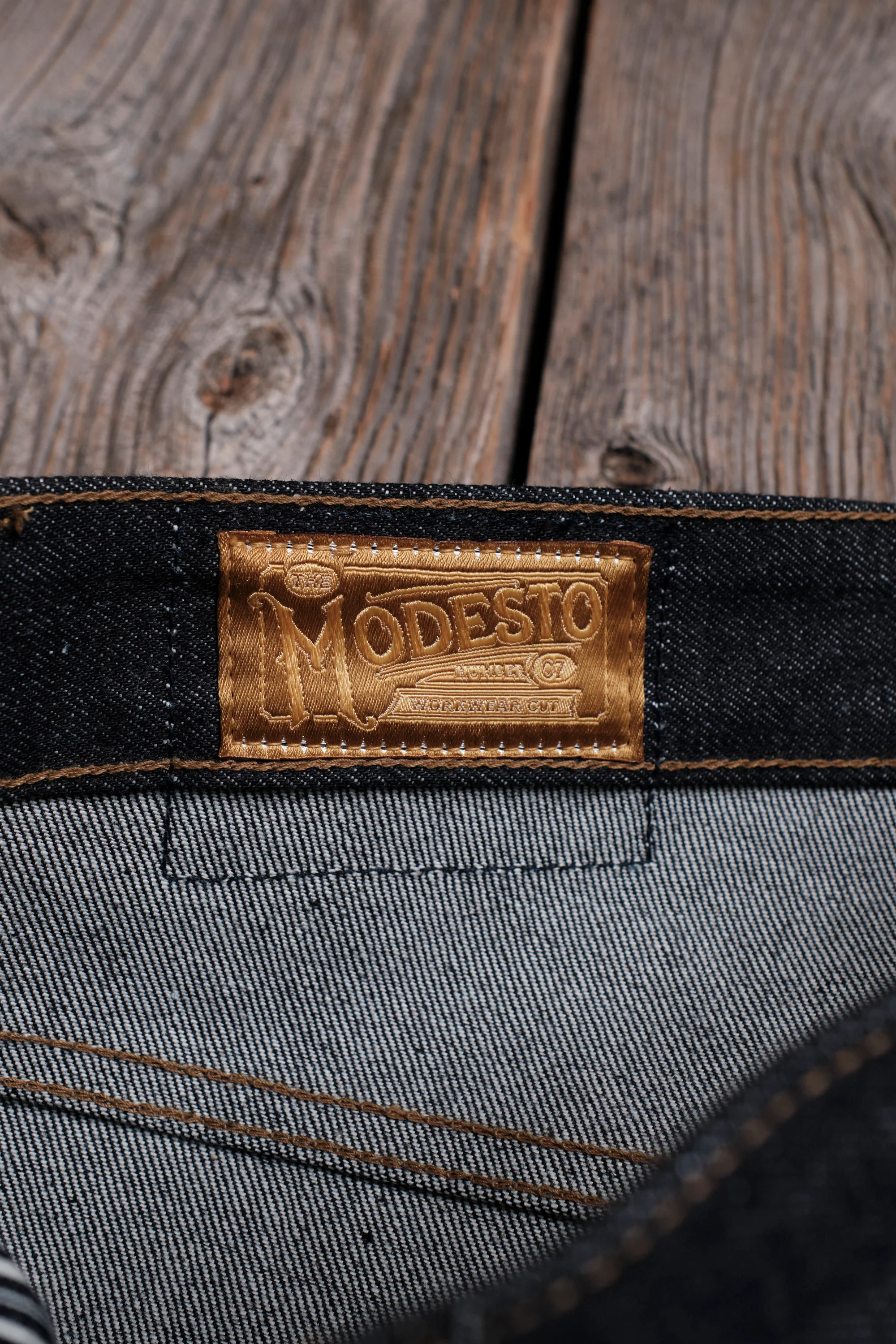 Modesto 15 Ounce Kaihara Unsinged Denim - Image 10