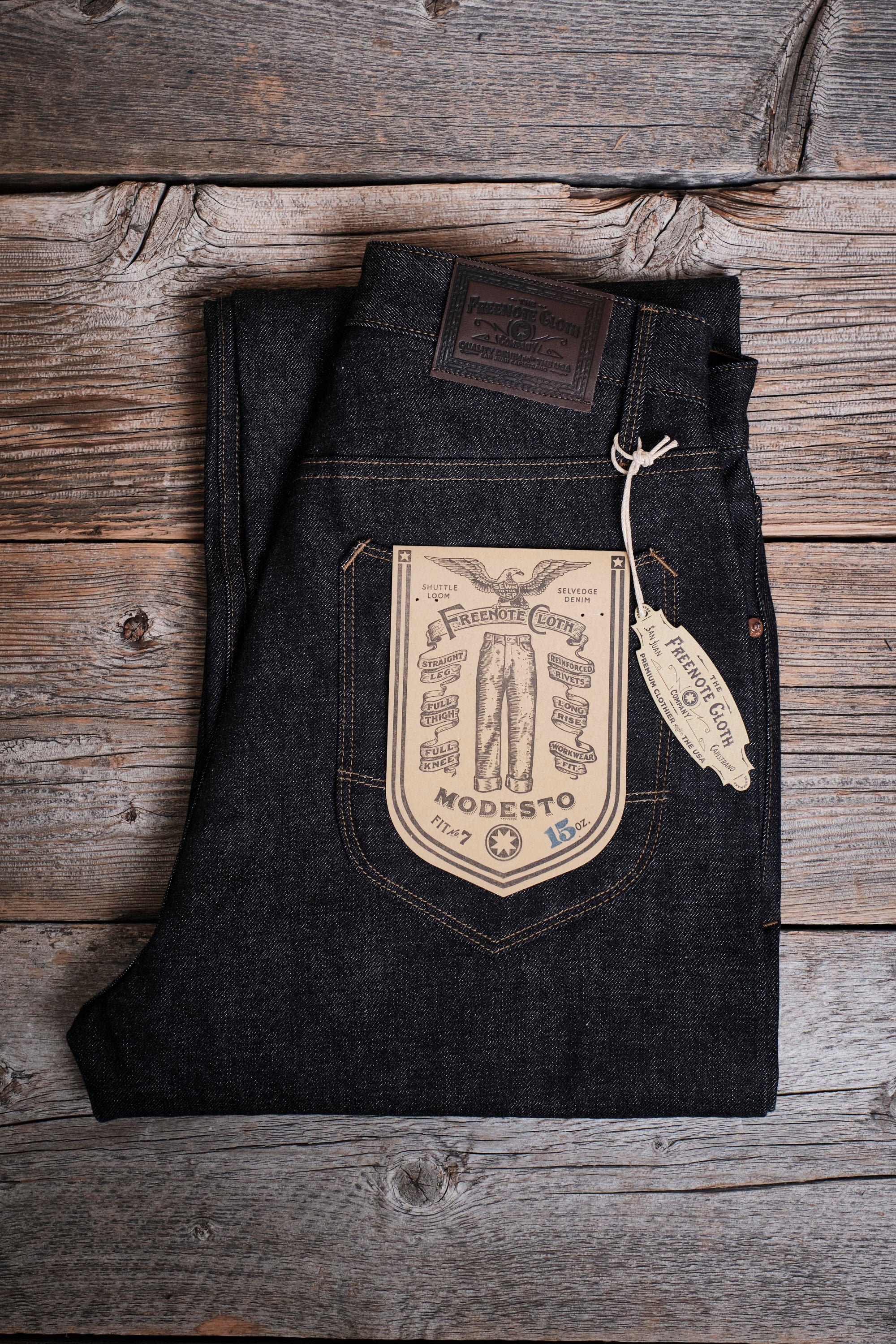 Modesto 15 Ounce Kaihara Unsinged Denim - Image 6