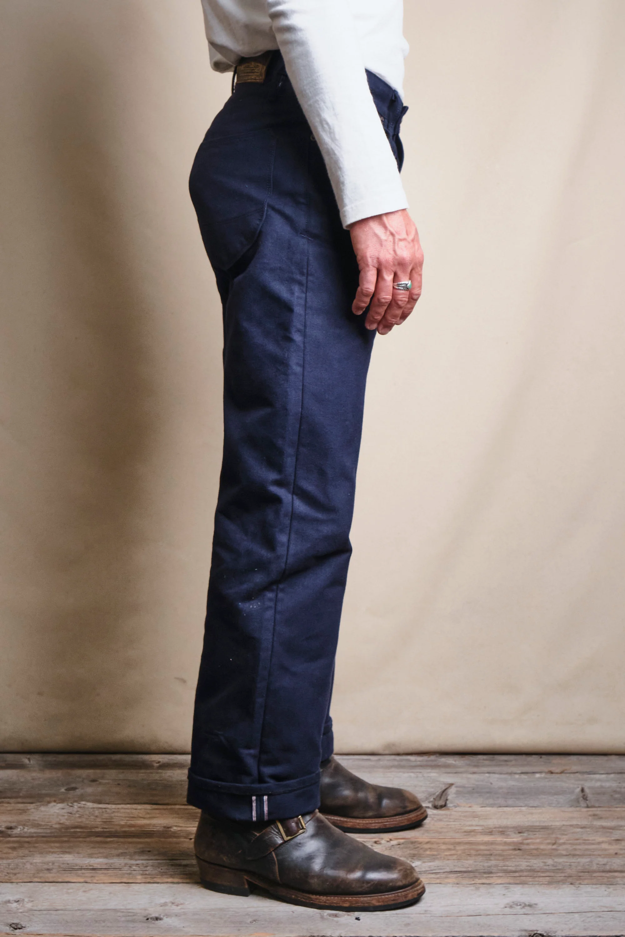 Modesto 15 Ounce Navy Canvas - Image 4
