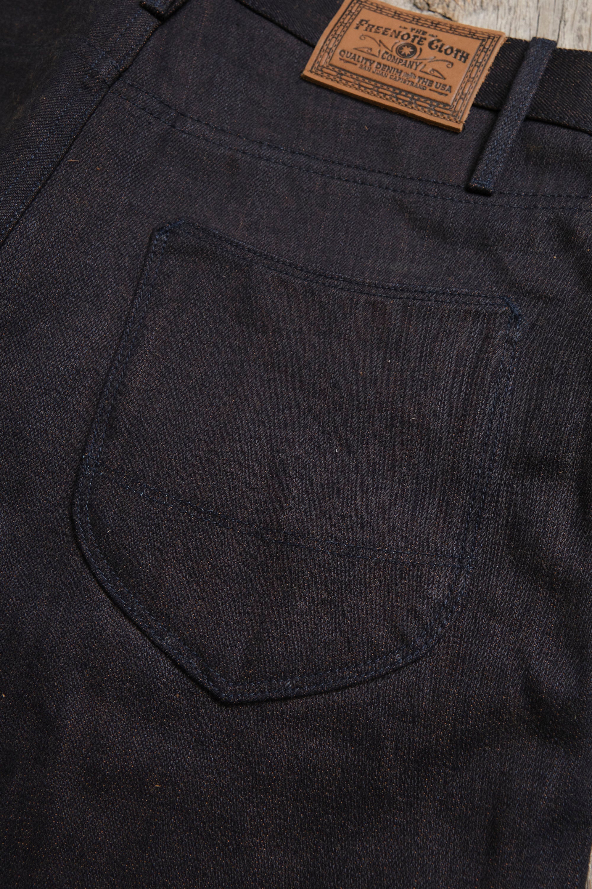 Modesto 16 ounce Indigo Brown Denim - Image 11