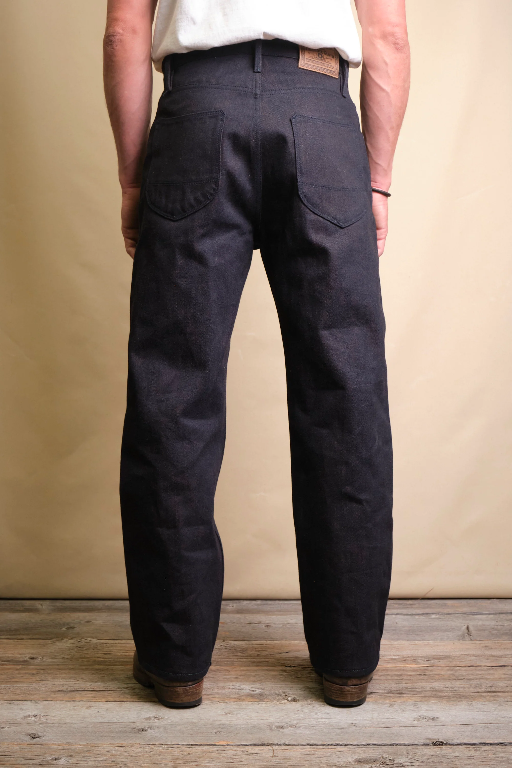 Modesto 16 ounce Indigo Brown Denim - Image 5