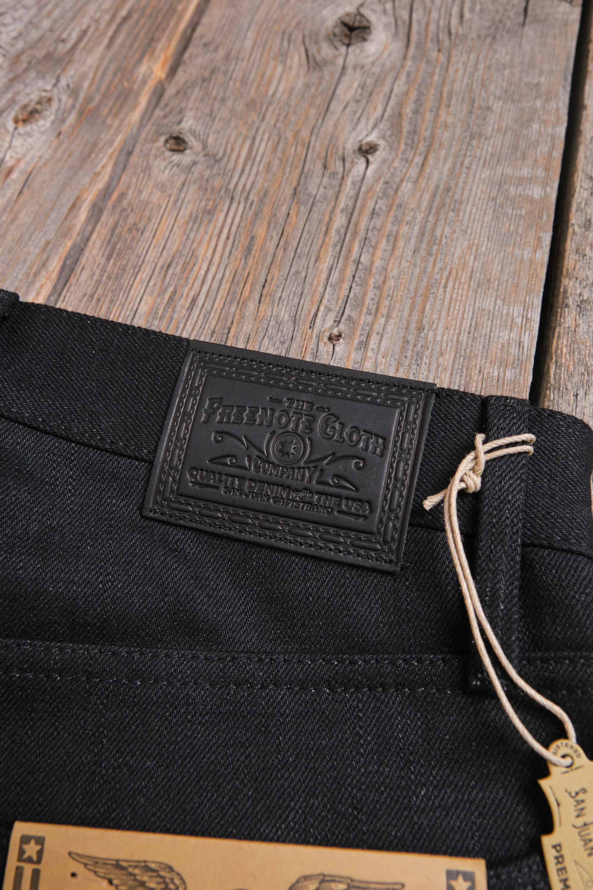 Modesto 17 Ounce Black Denim - Image 14