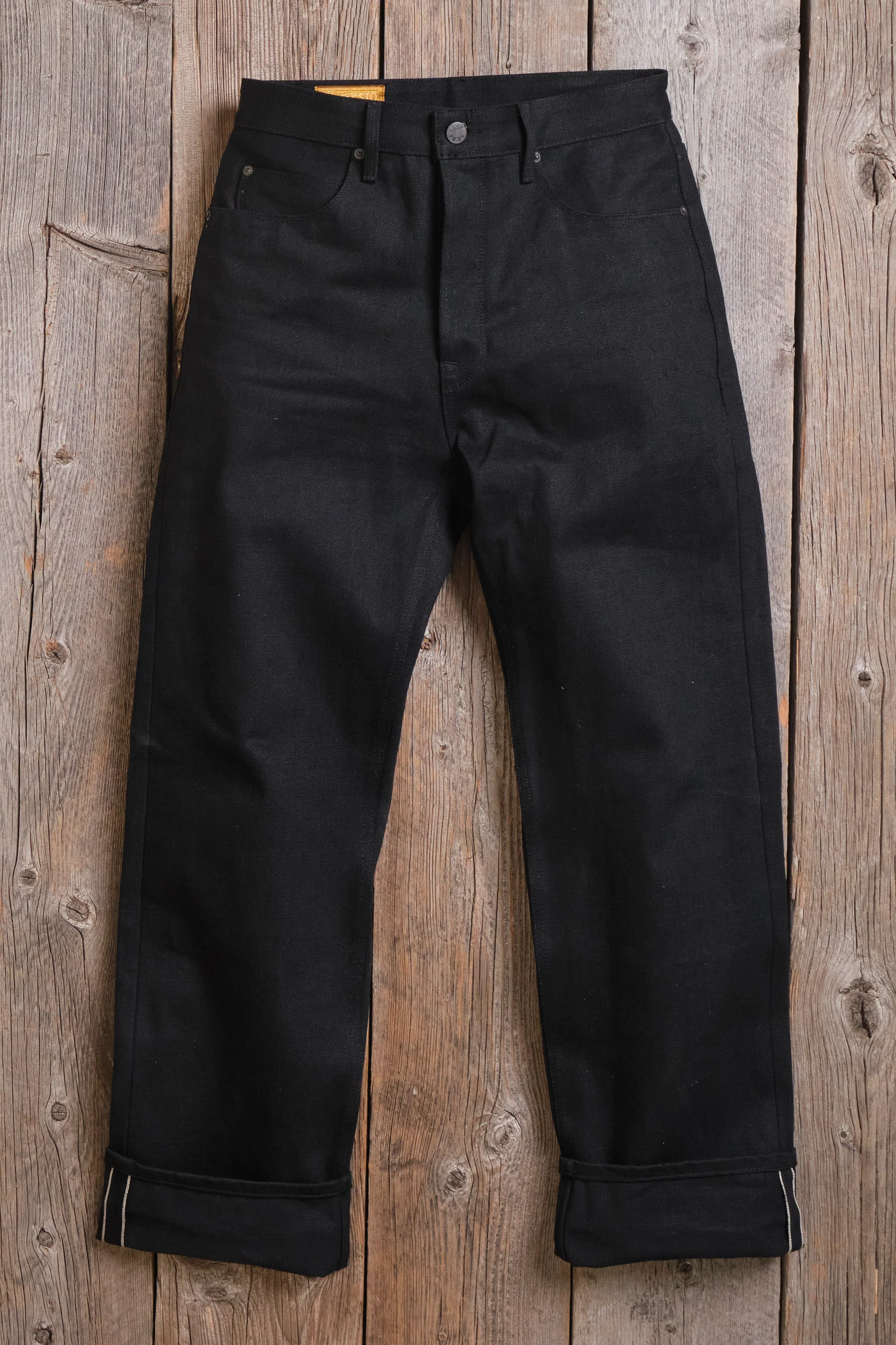 Modesto 17 Ounce Black Denim - Image 6