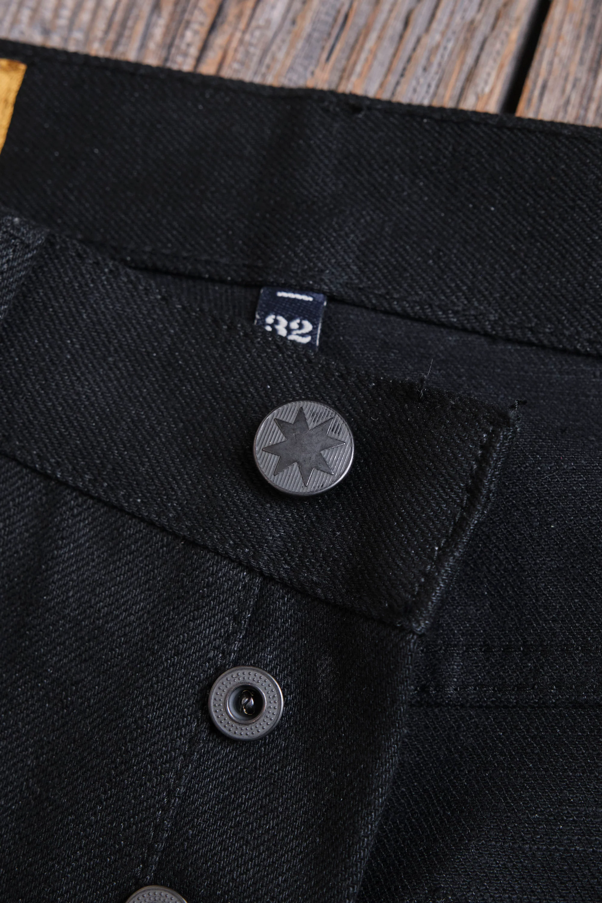 Modesto 17 Ounce Black Denim - Image 7