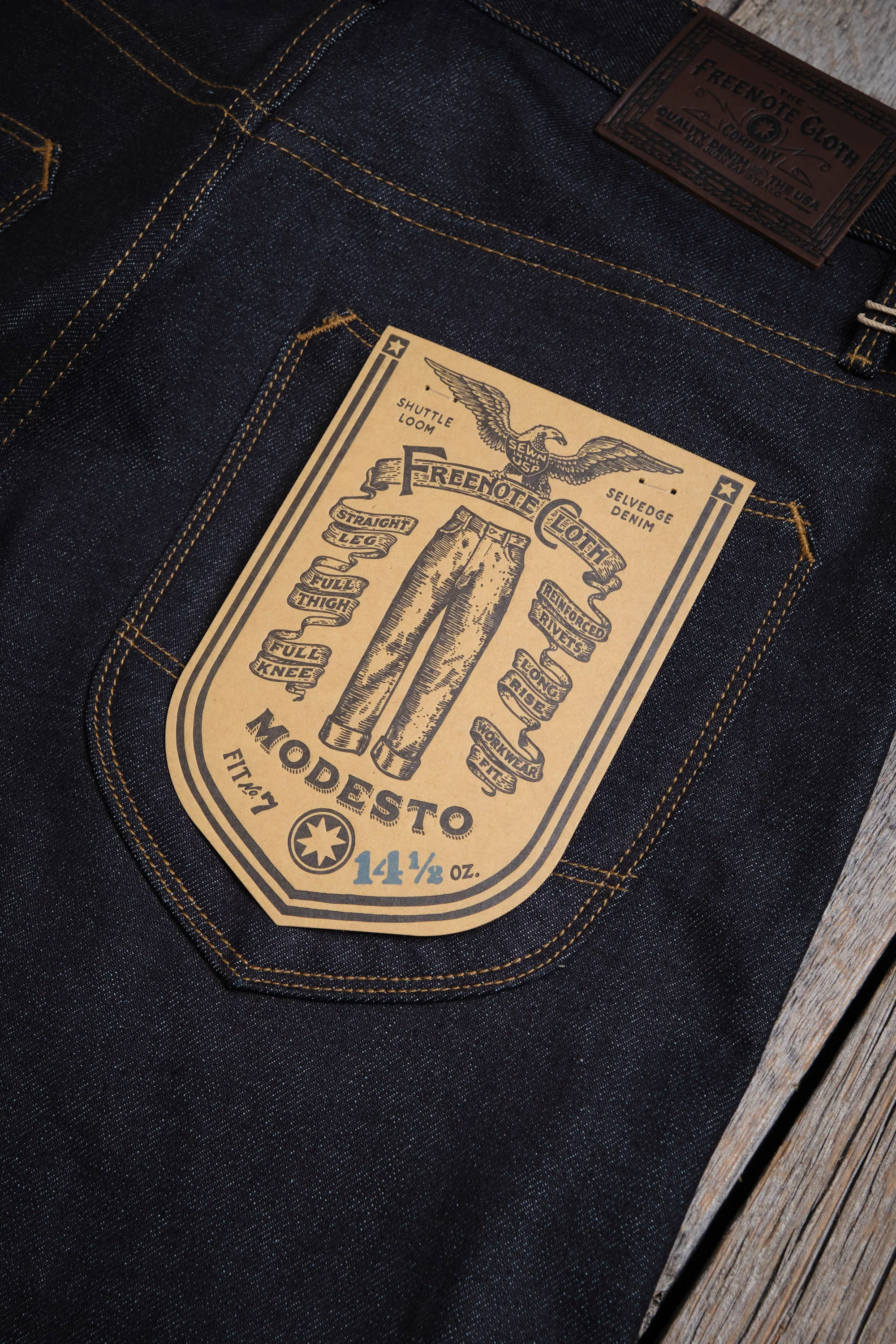 Modesto 14.50 Ounce Kaihara Denim - Image 10
