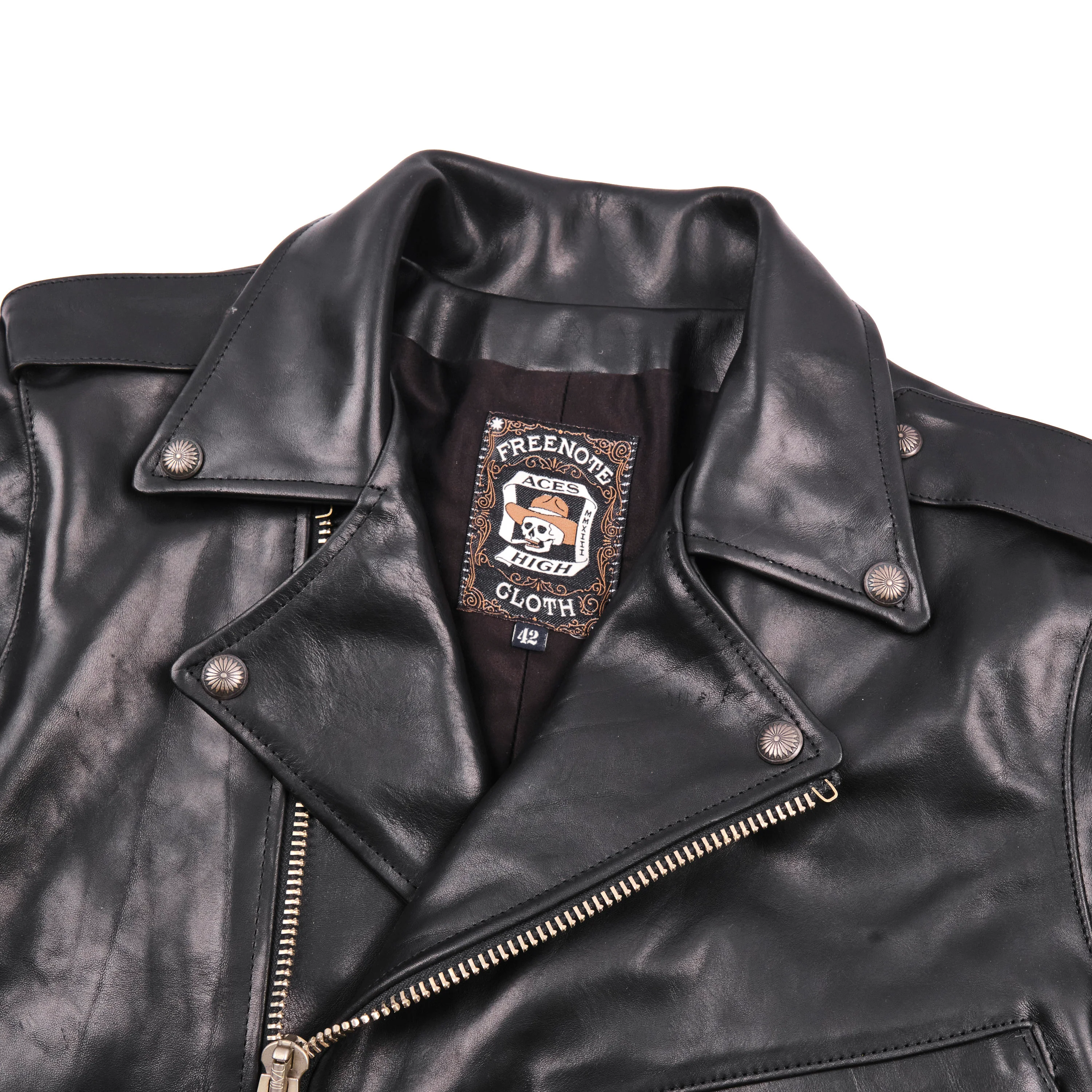 Mooch Moto Jacket Black Bull Leather - Image 2