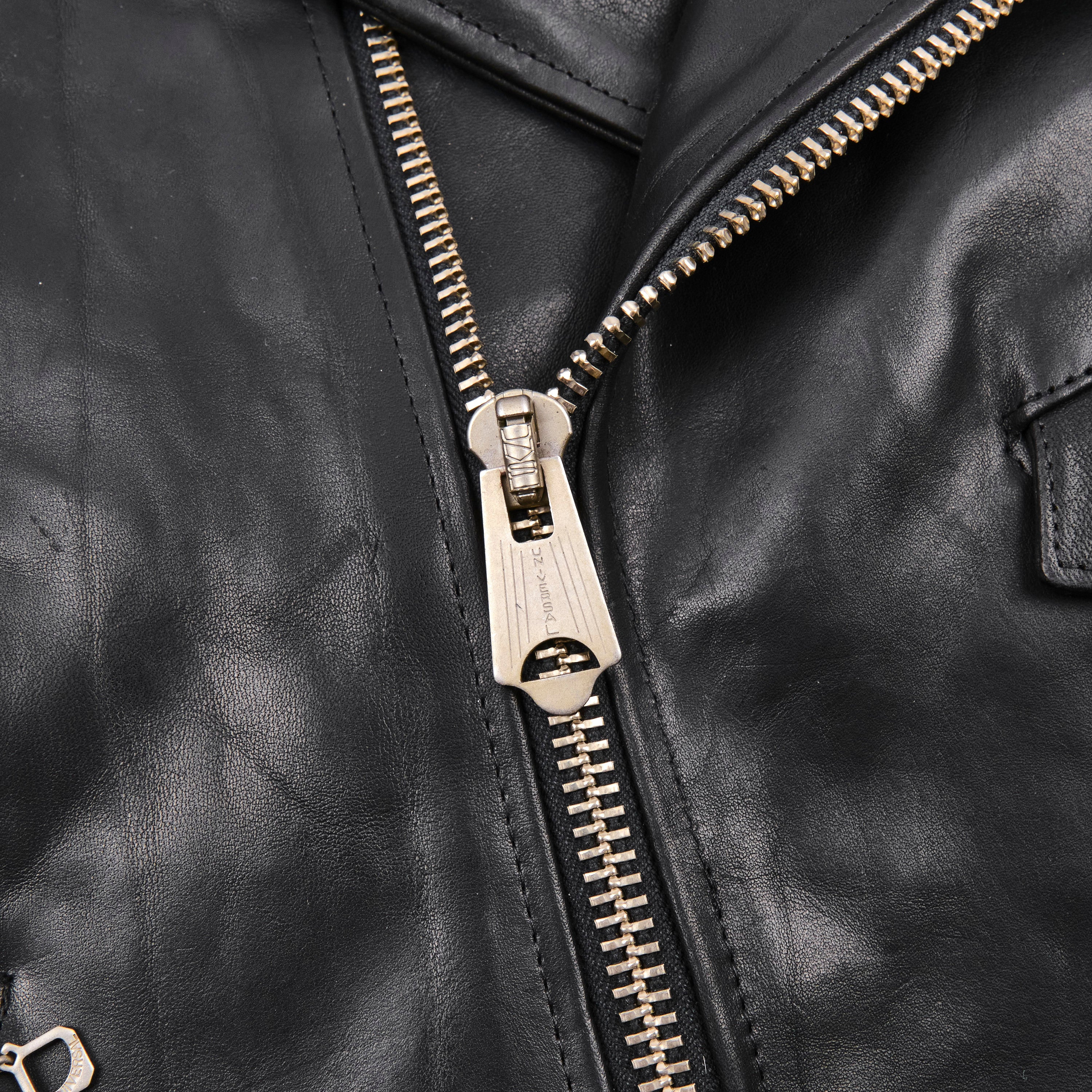Mooch Moto Jacket Black Bull Leather - Image 3