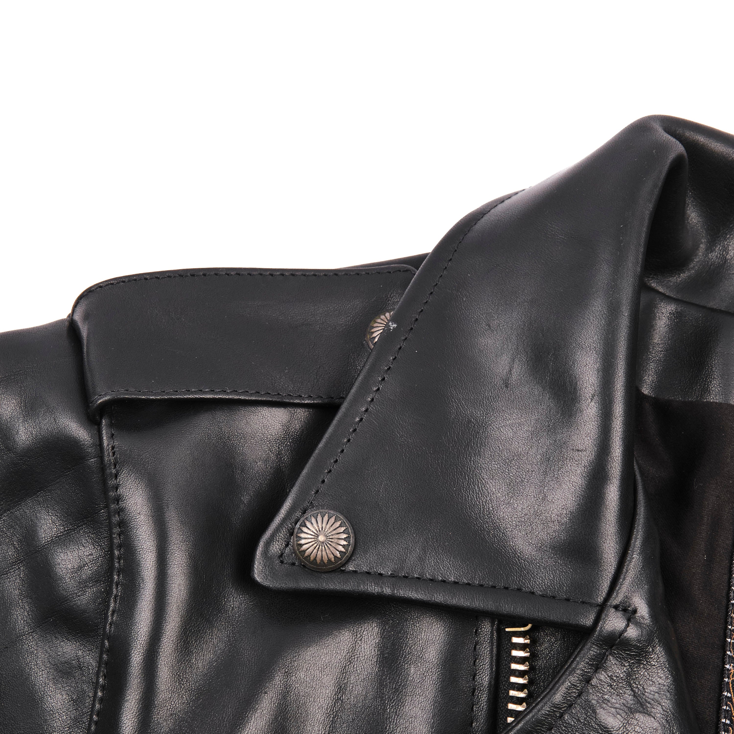 Mooch Moto Jacket Black Bull Leather - Image 5