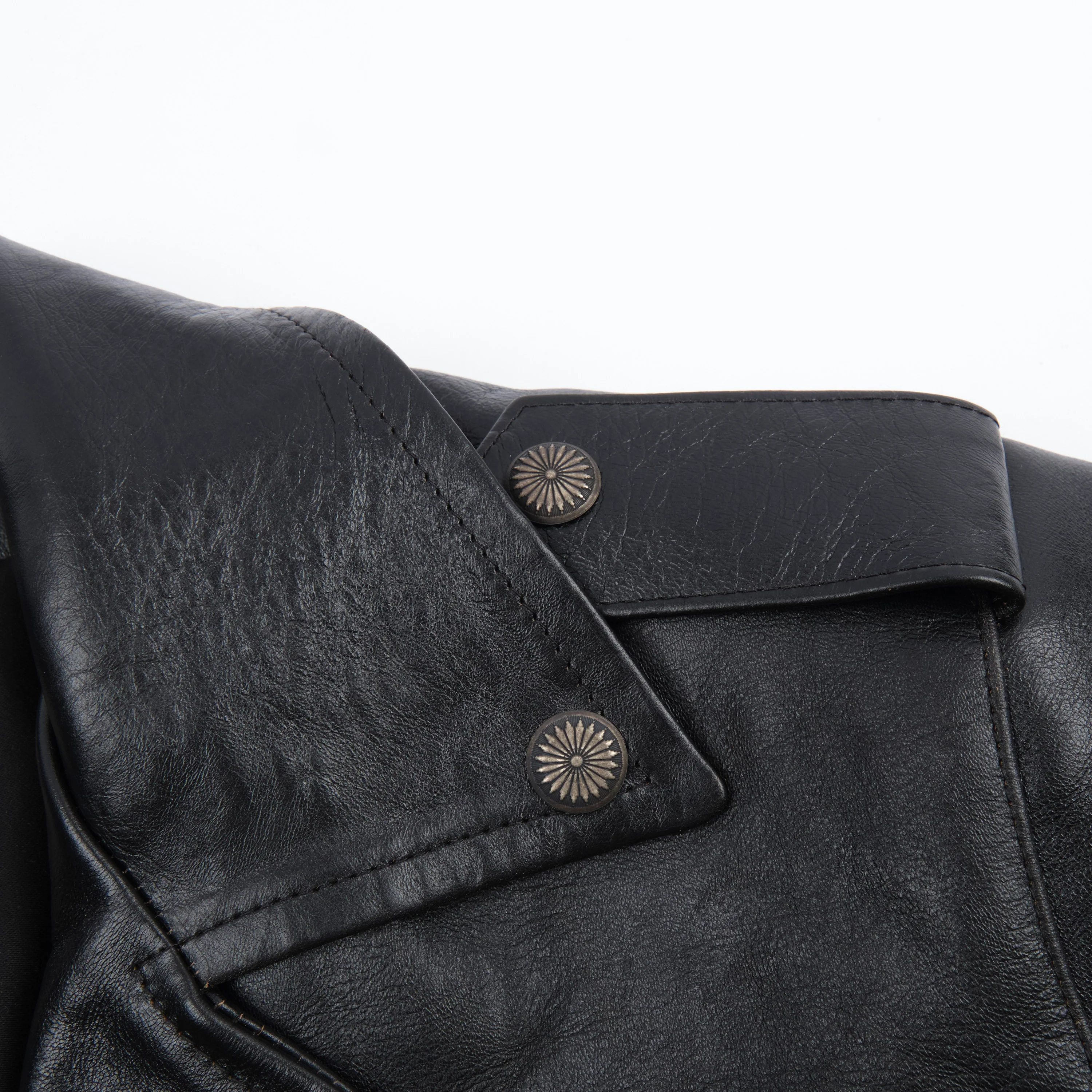 Mooch Moto Jacket Maryam Tannery Black Magic Horsehide - Image 12