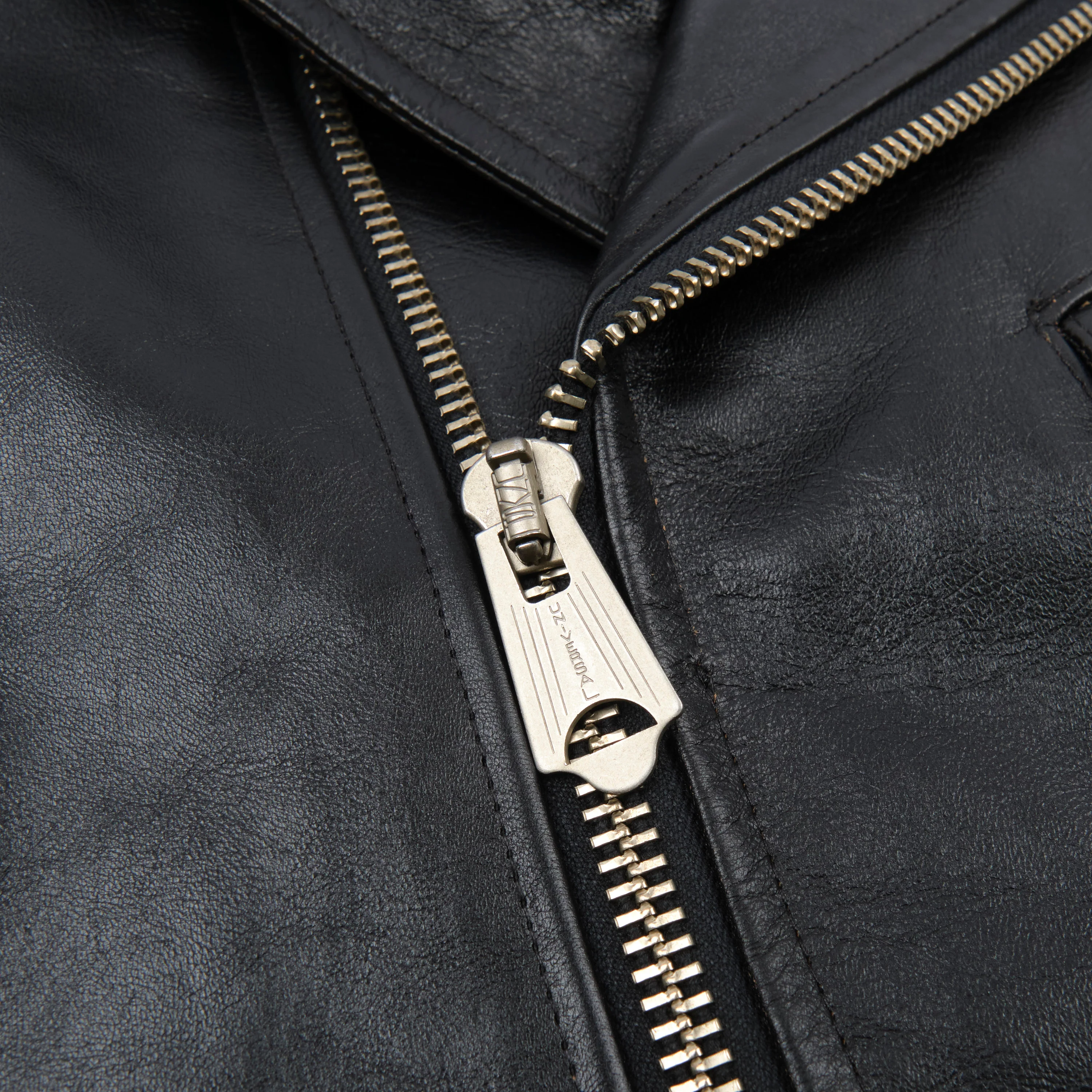 Mooch Moto Jacket Maryam Tannery Black Magic Horsehide - Image 3