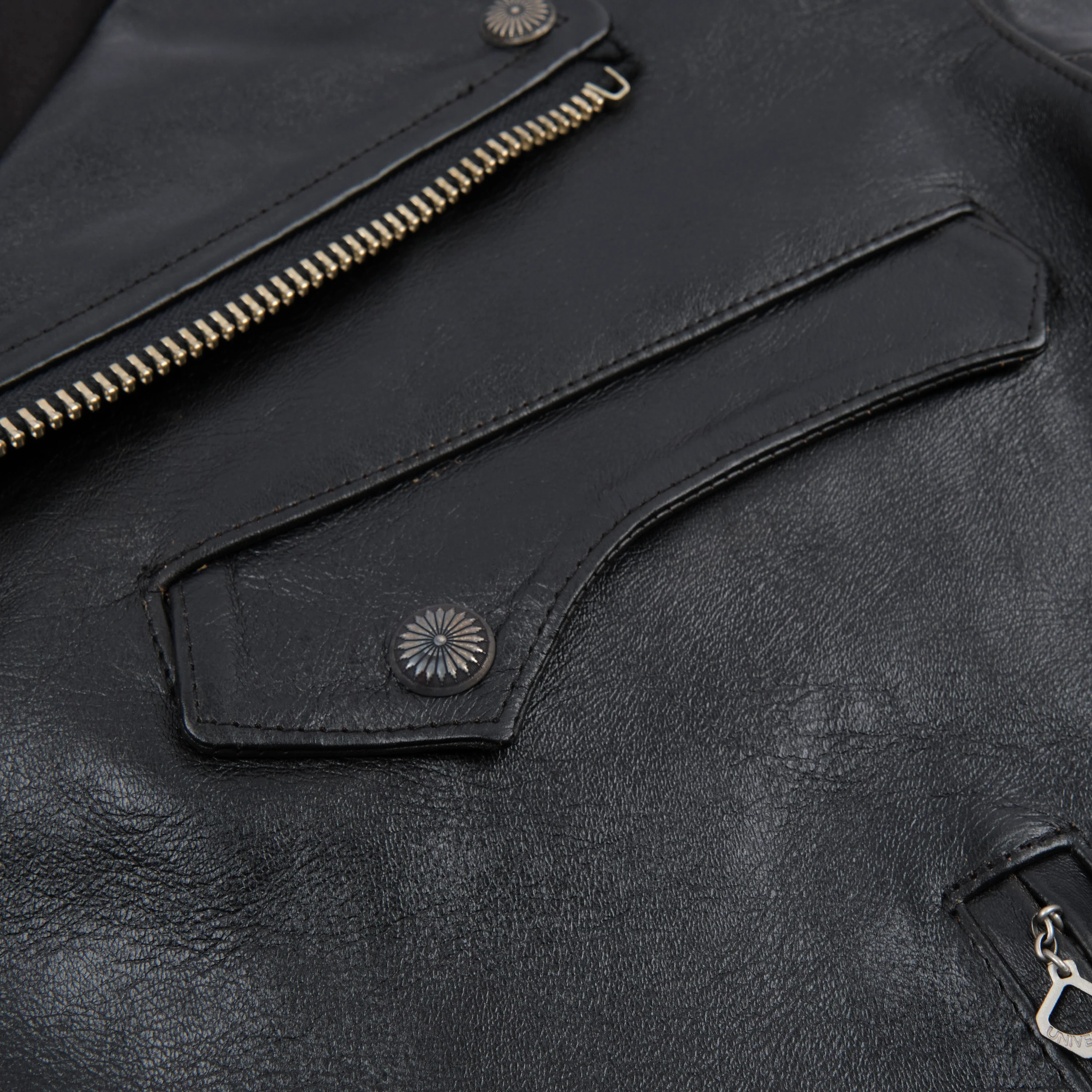 Mooch Moto Jacket Maryam Tannery Black Magic Horsehide - Image 4