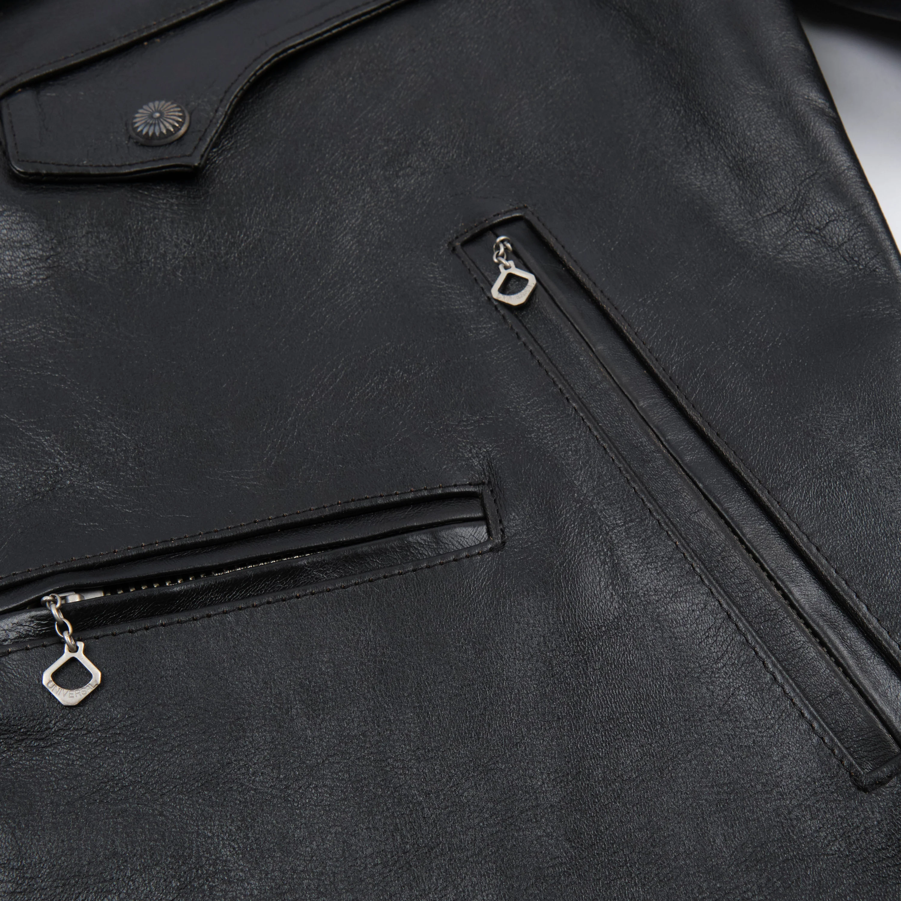 Mooch Moto Jacket Maryam Tannery Black Magic Horsehide - Image 5