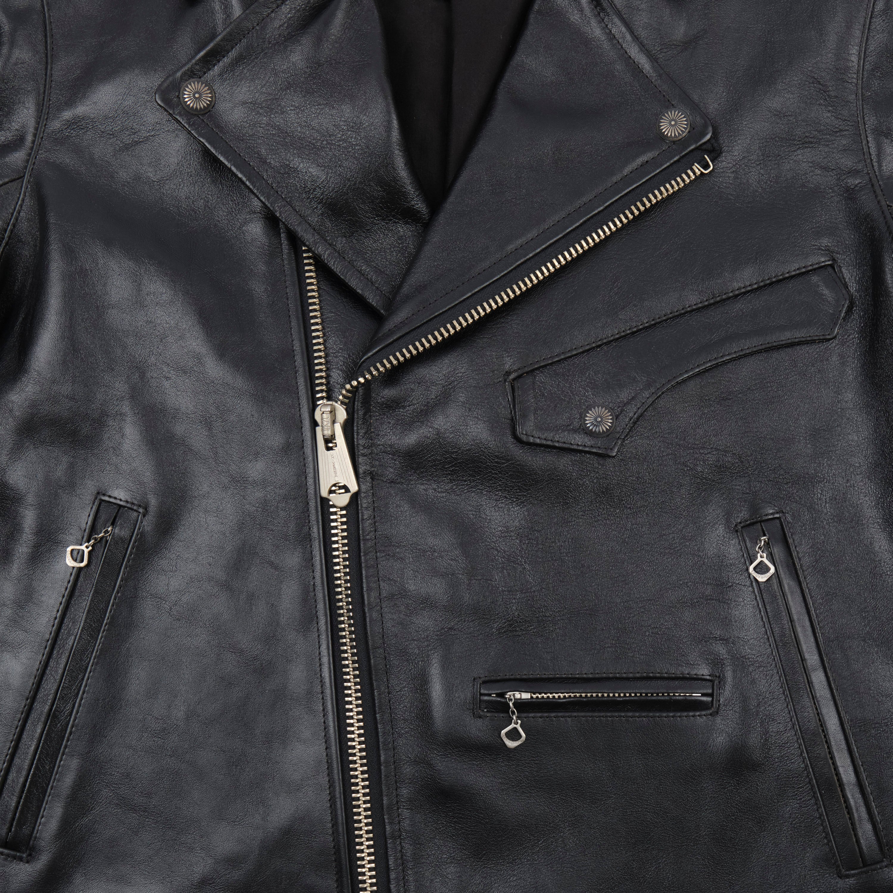 Mooch Moto Jacket Maryam Tannery Black Magic Horsehide - Image 7